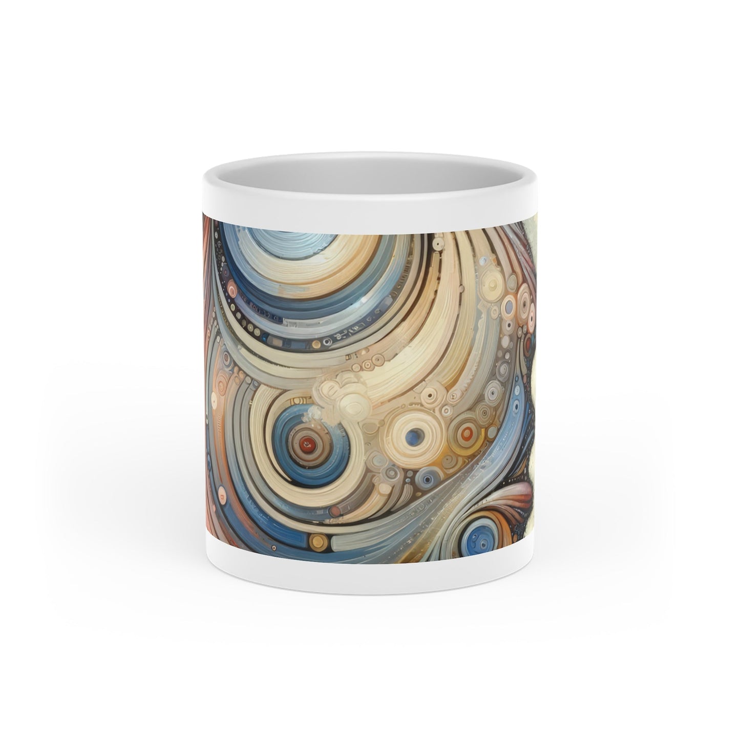 Keen Nimble Embrace Heart-Shaped Mug - ATUH.ART