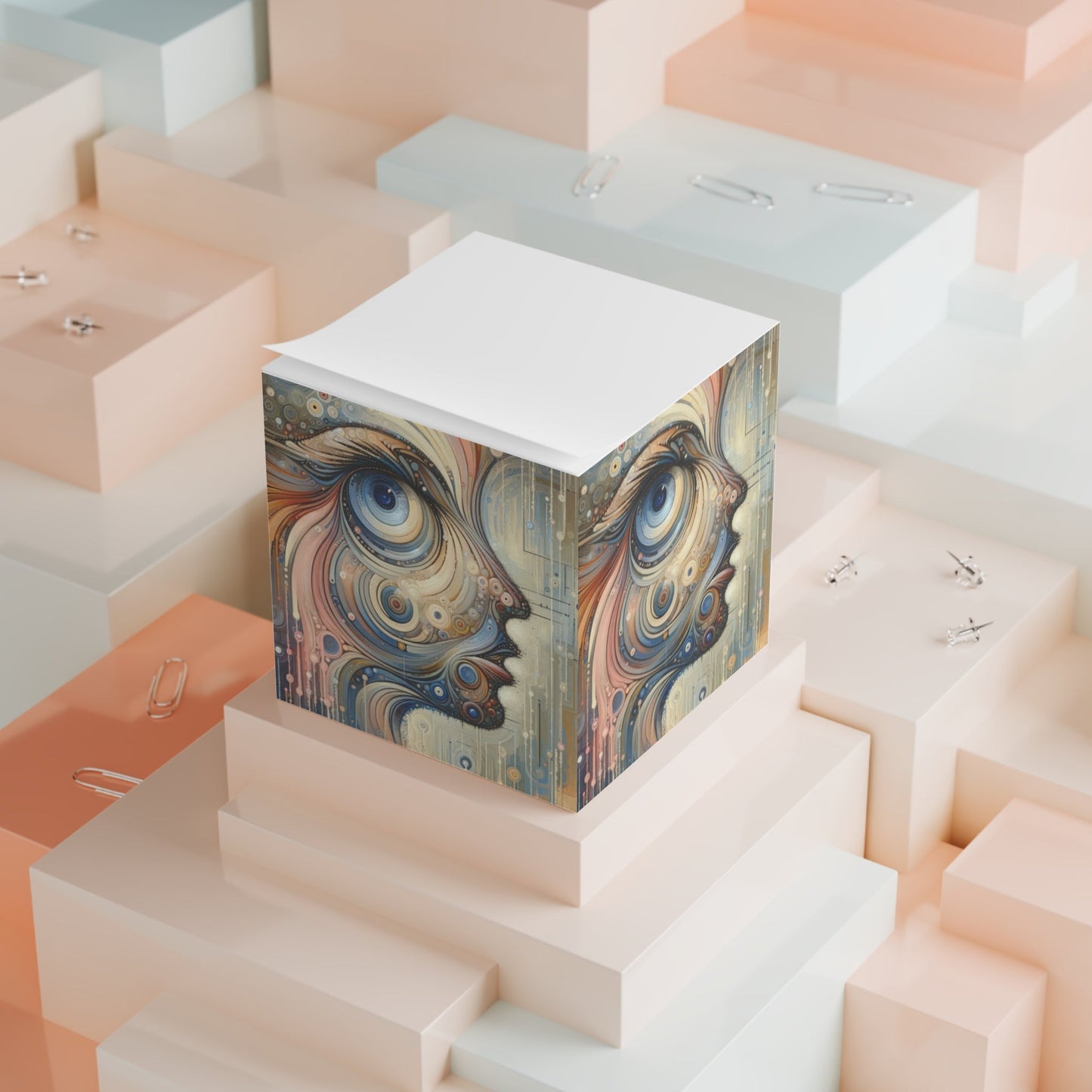 Keen Nimble Embrace Note Cube - ATUH.ART