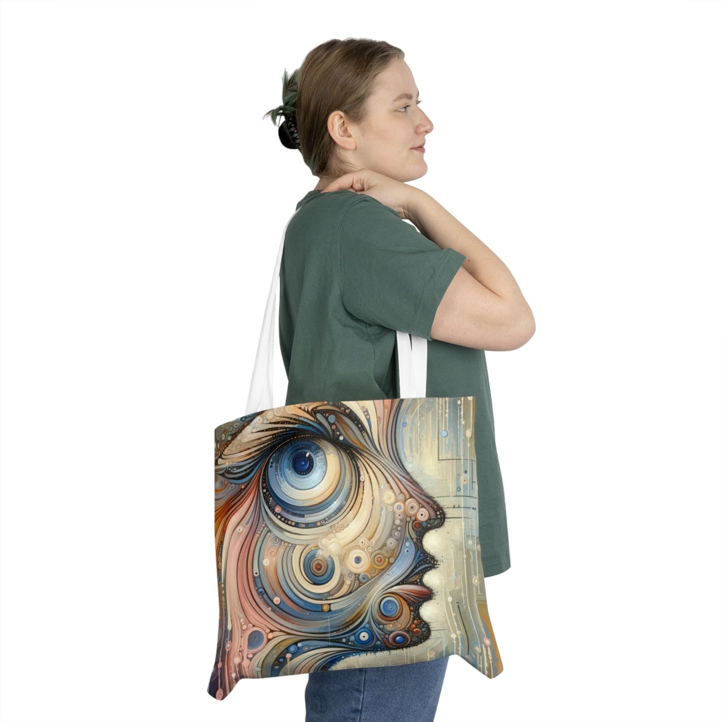Keen Nimble Embrace Shoulder Tote Bag (AOP) - ATUH.ART