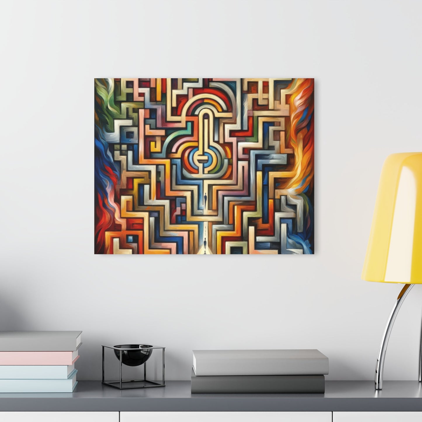 Labyrinthine Love Choices Acrylic Prints (French Cleat Hanging) - ATUH.ART