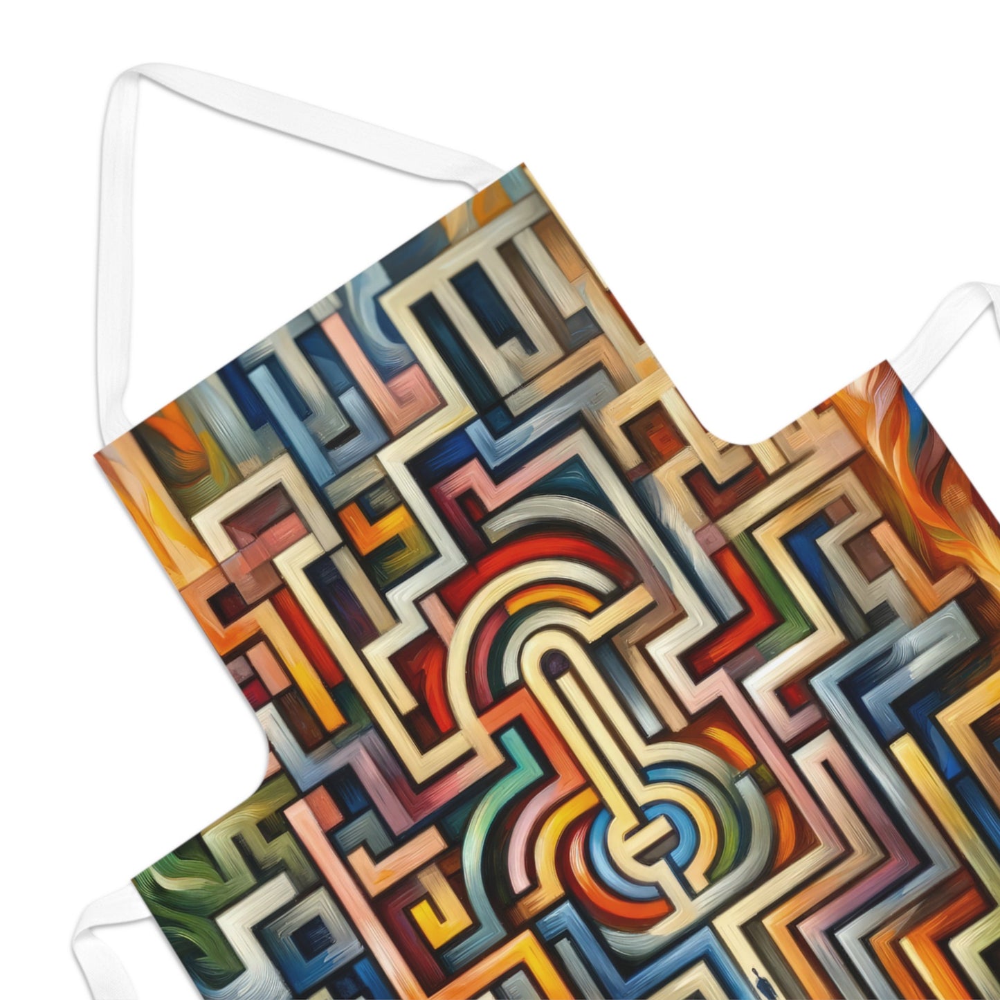 Labyrinthine Love Choices Adult Apron (AOP) - ATUH.ART