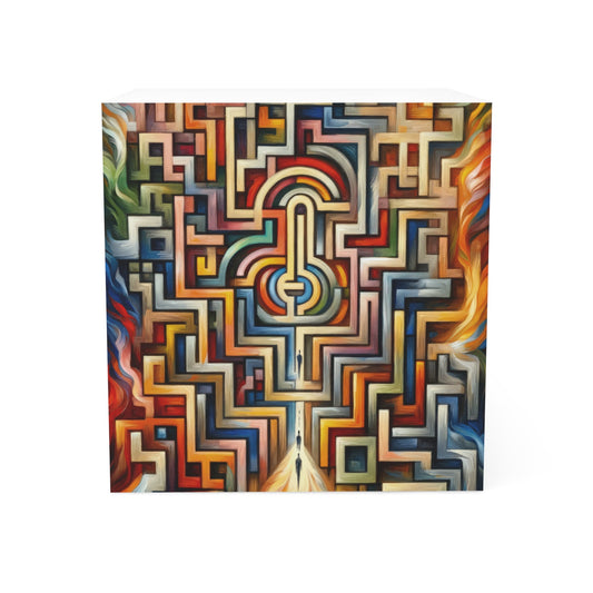 Labyrinthine Love Choices Note Cube - ATUH.ART