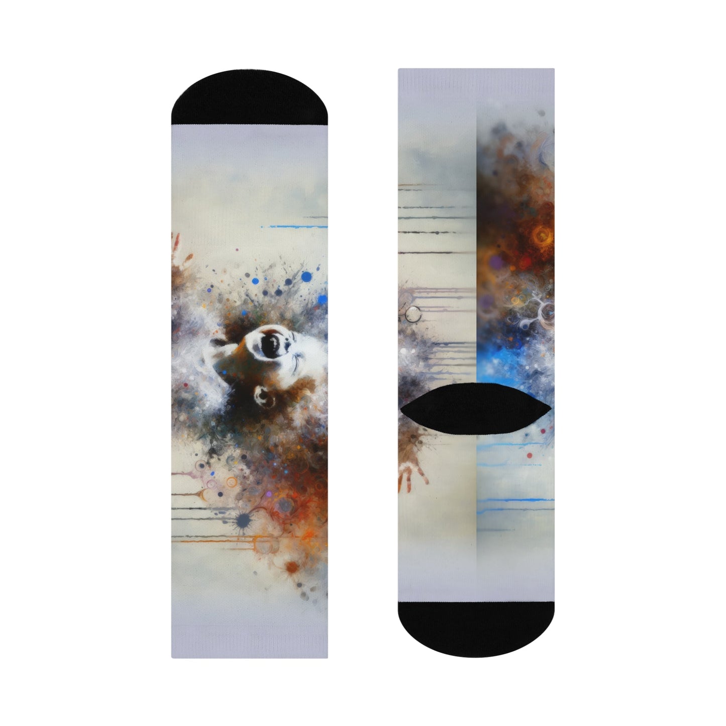 Laughter Essence Presence Cushioned Crew Socks - ATUH.ART