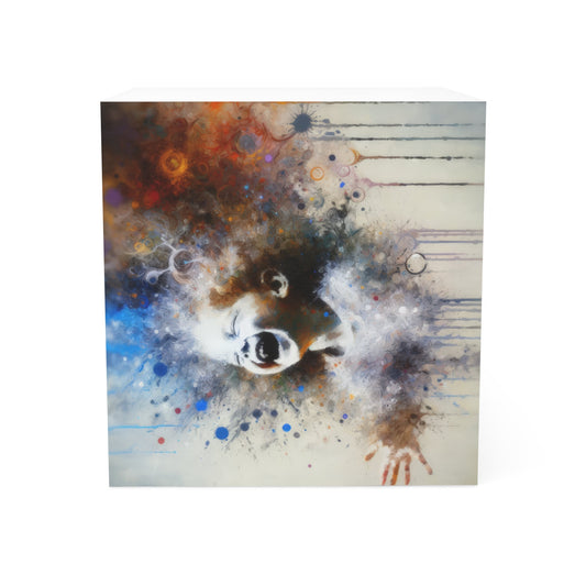 Laughter Essence Presence Note Cube - ATUH.ART