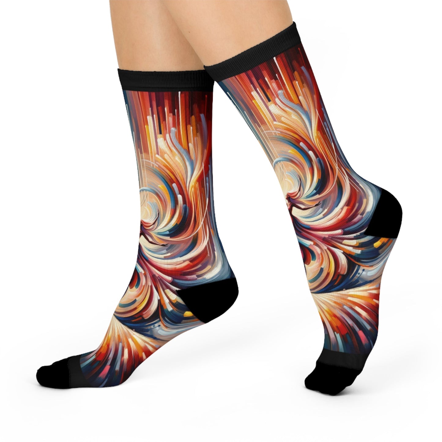Life Grandest Ballroom Cushioned Crew Socks - ATUH.ART