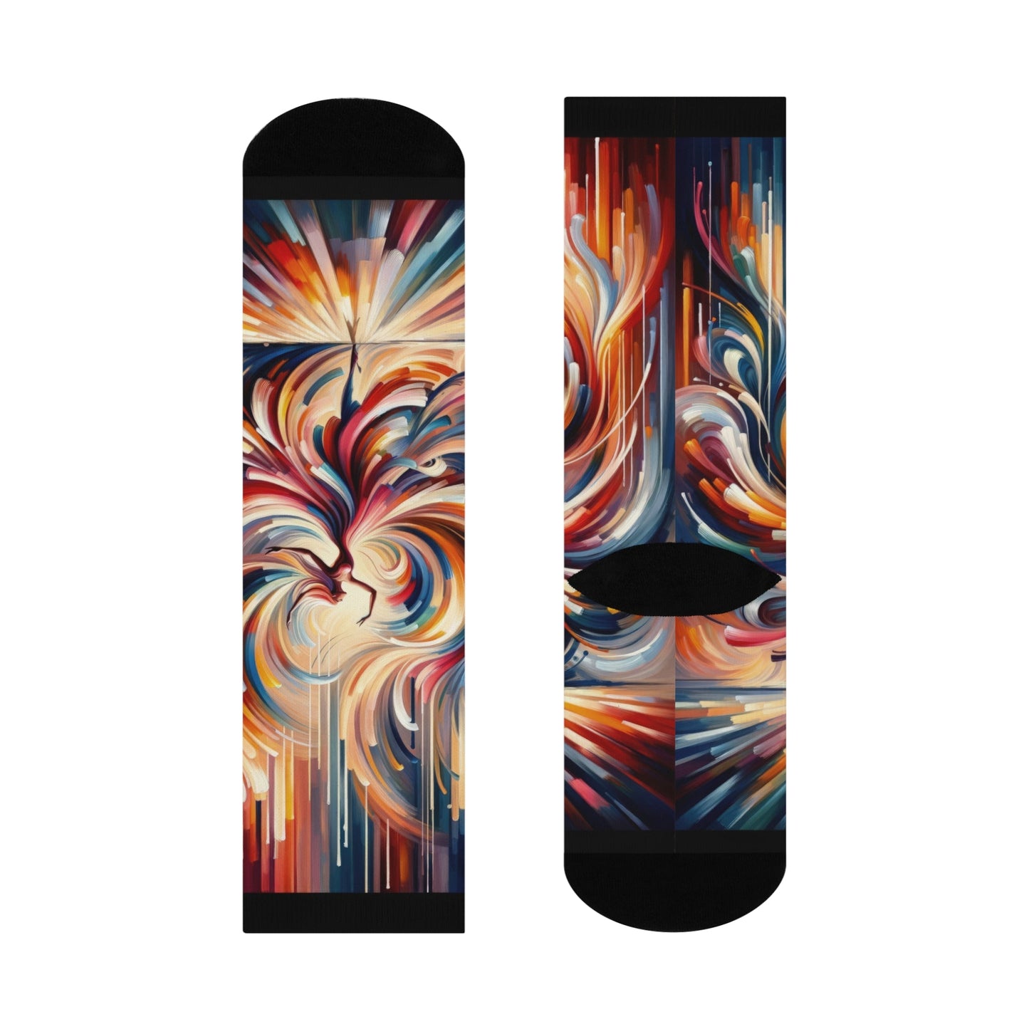 Life Grandest Ballroom Cushioned Crew Socks - ATUH.ART