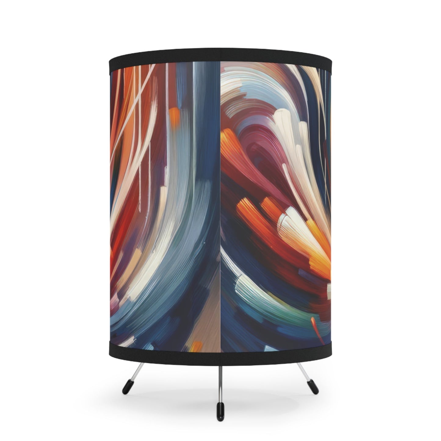 Life Grandest Ballroom Tripod Lamp with High-Res Printed Shade, US\CA plug - ATUH.ART