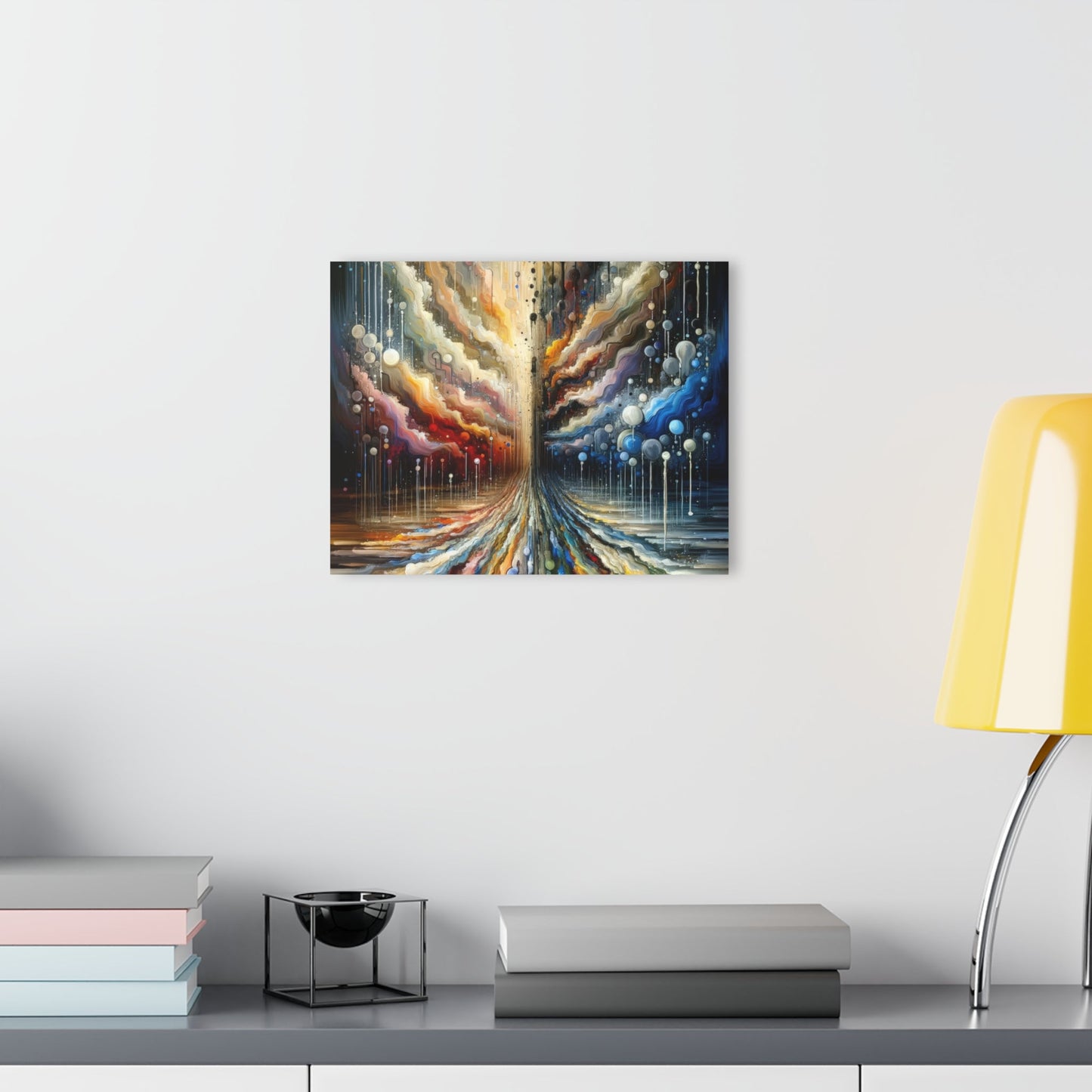 Linguistic Resonance Cascade Acrylic Prints (French Cleat Hanging) - ATUH.ART