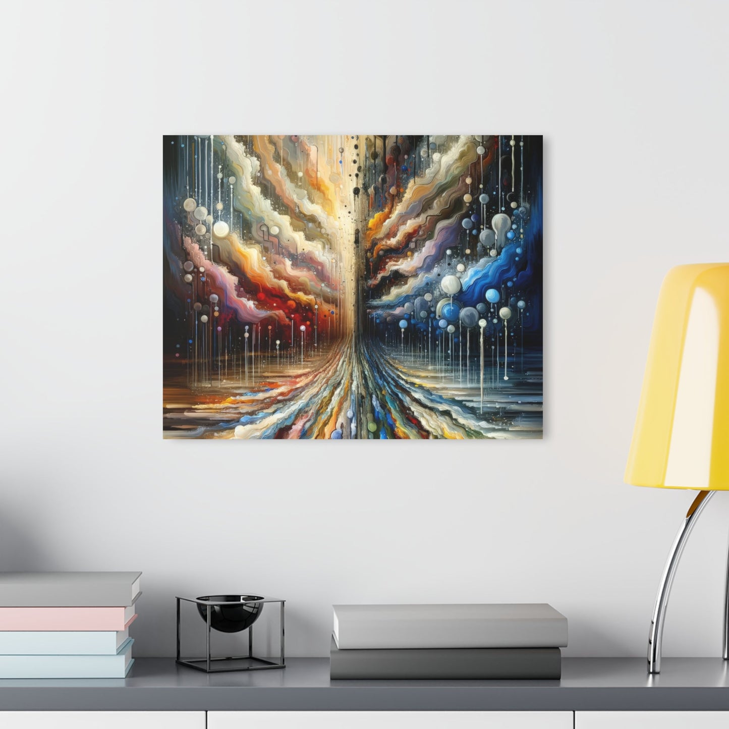 Linguistic Resonance Cascade Acrylic Prints (French Cleat Hanging) - ATUH.ART