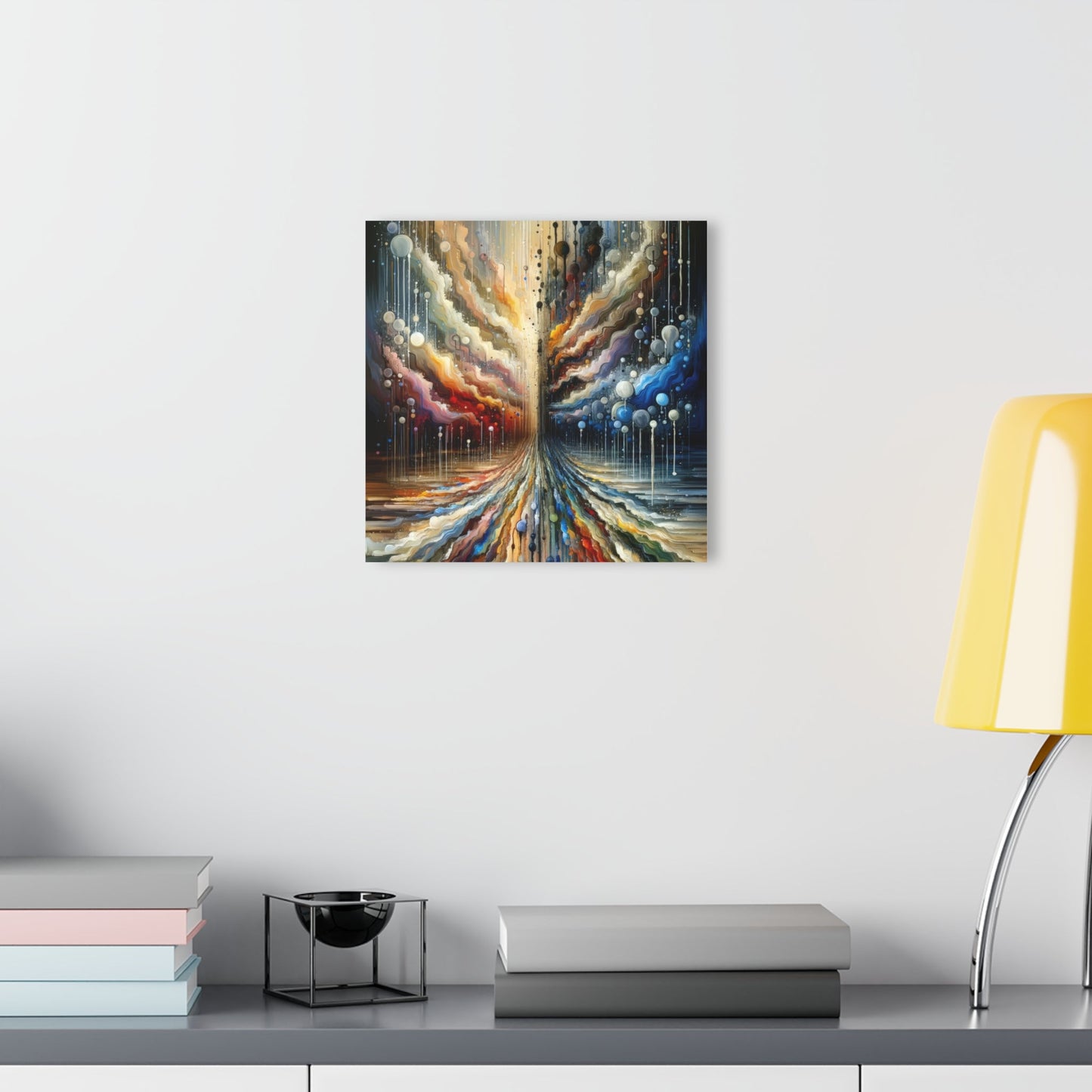Linguistic Resonance Cascade Acrylic Prints (French Cleat Hanging) - ATUH.ART
