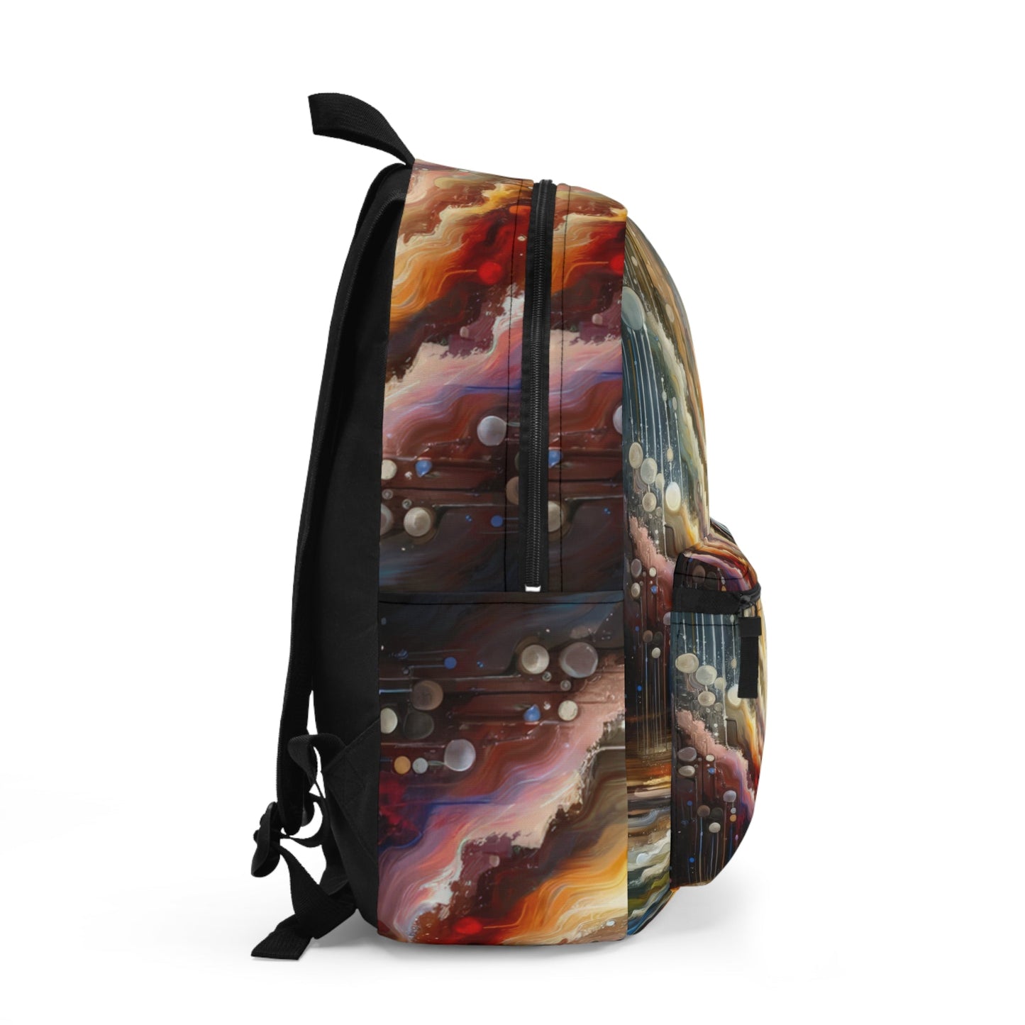 Linguistic Resonance Cascade Backpack - ATUH.ART