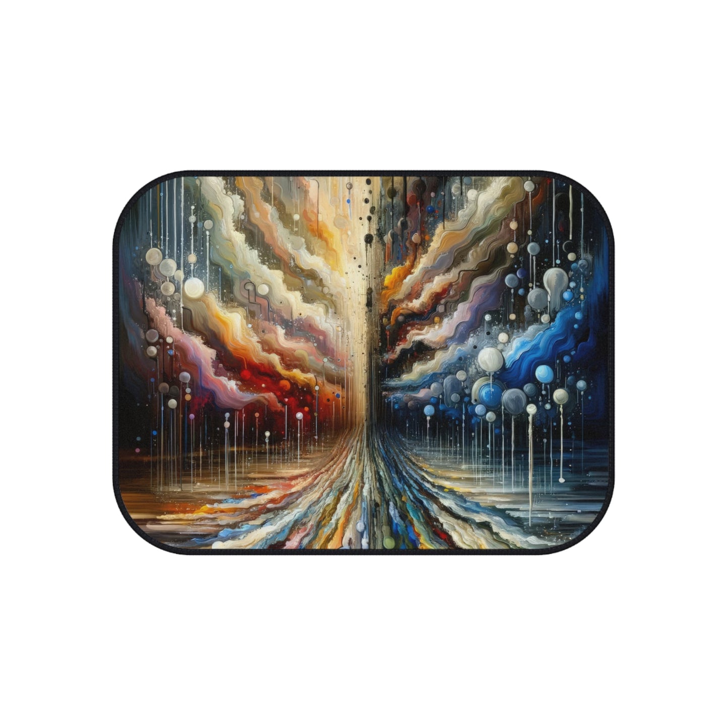 Linguistic Resonance Cascade Car Mats (Set of 4) - ATUH.ART