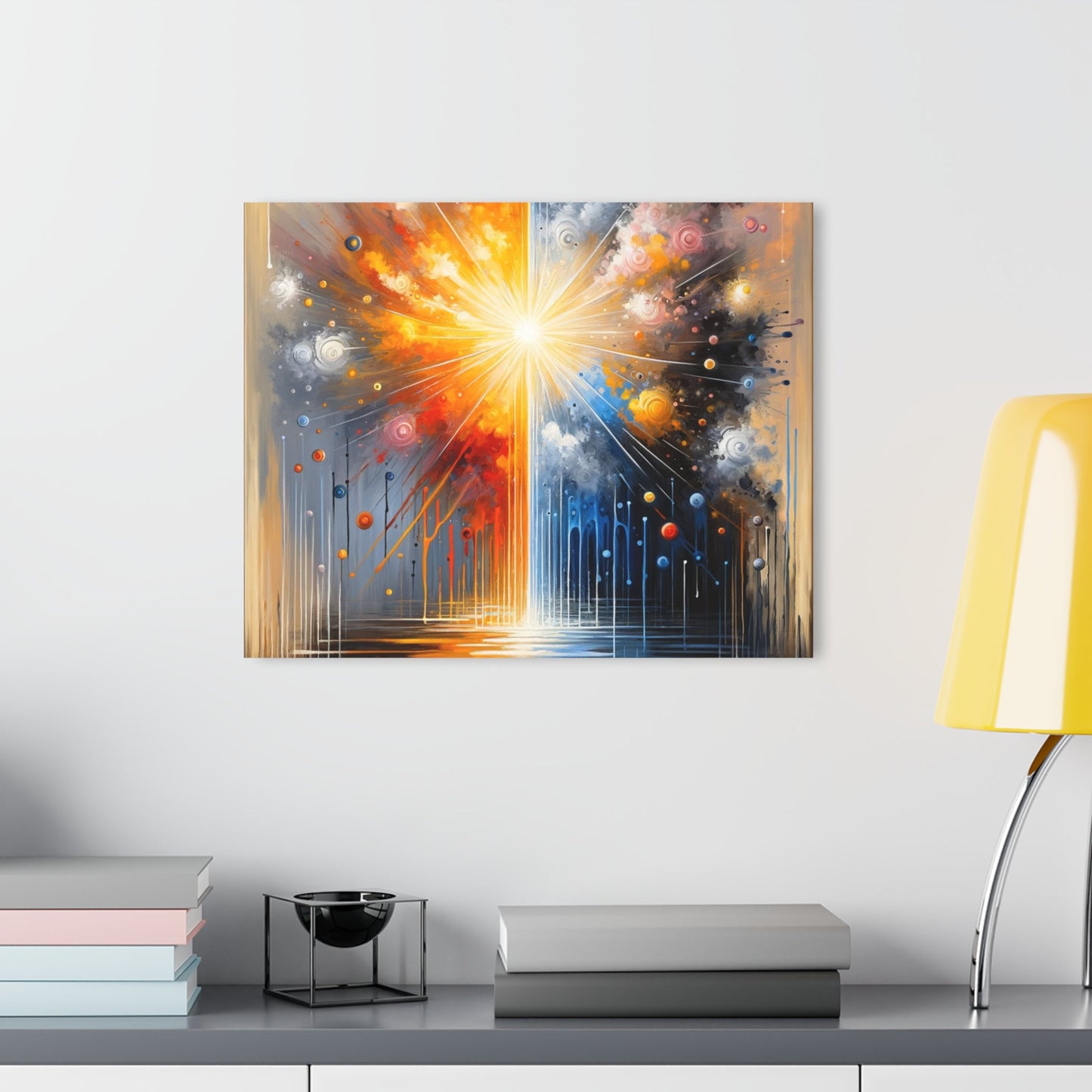 Luminous Abstract Tachism Acrylic Prints (French Cleat Hanging) - ATUH.ART