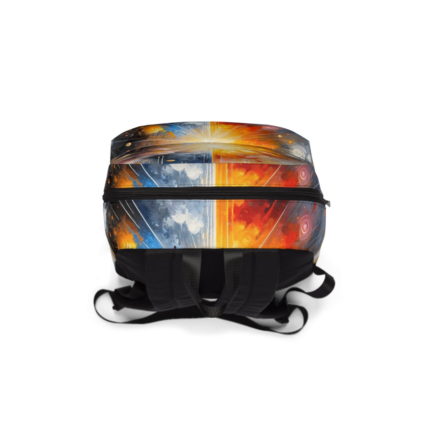 Luminous Abstract Tachism Unisex Classic Backpack - ATUH.ART