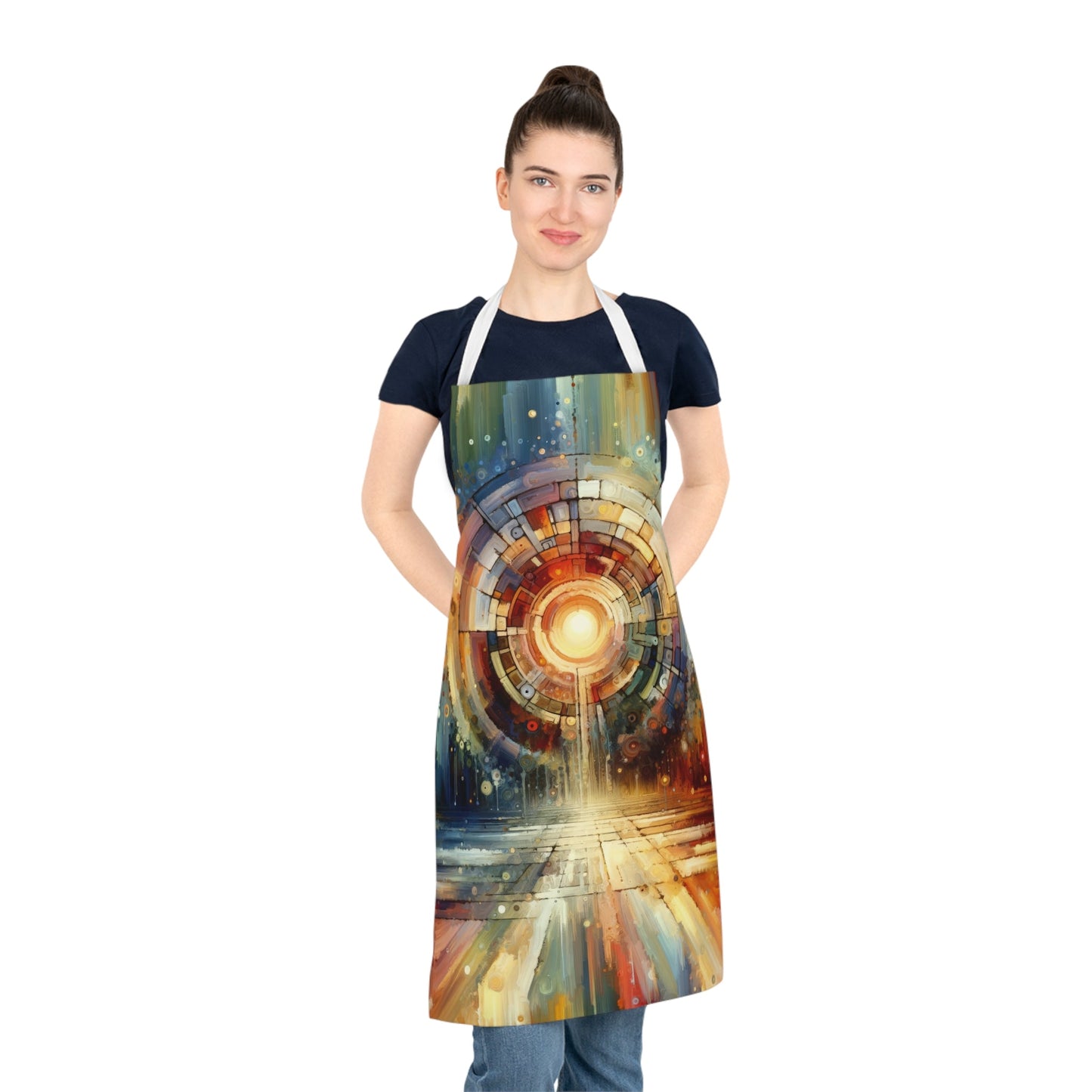 Majestic Quest Aura Adult Apron (AOP) - ATUH.ART