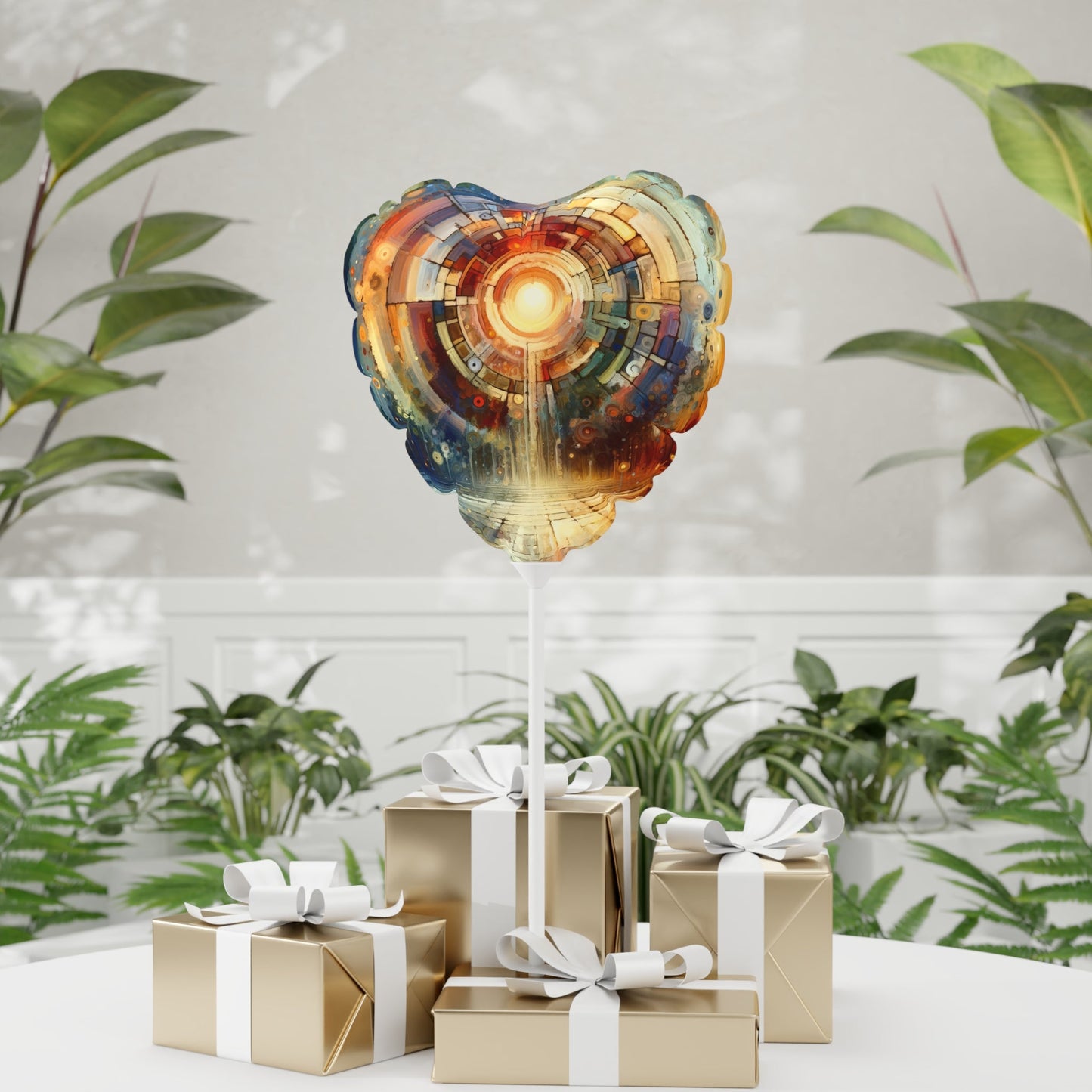 Majestic Quest Aura Balloon (Round and Heart-shaped), 11" - ATUH.ART