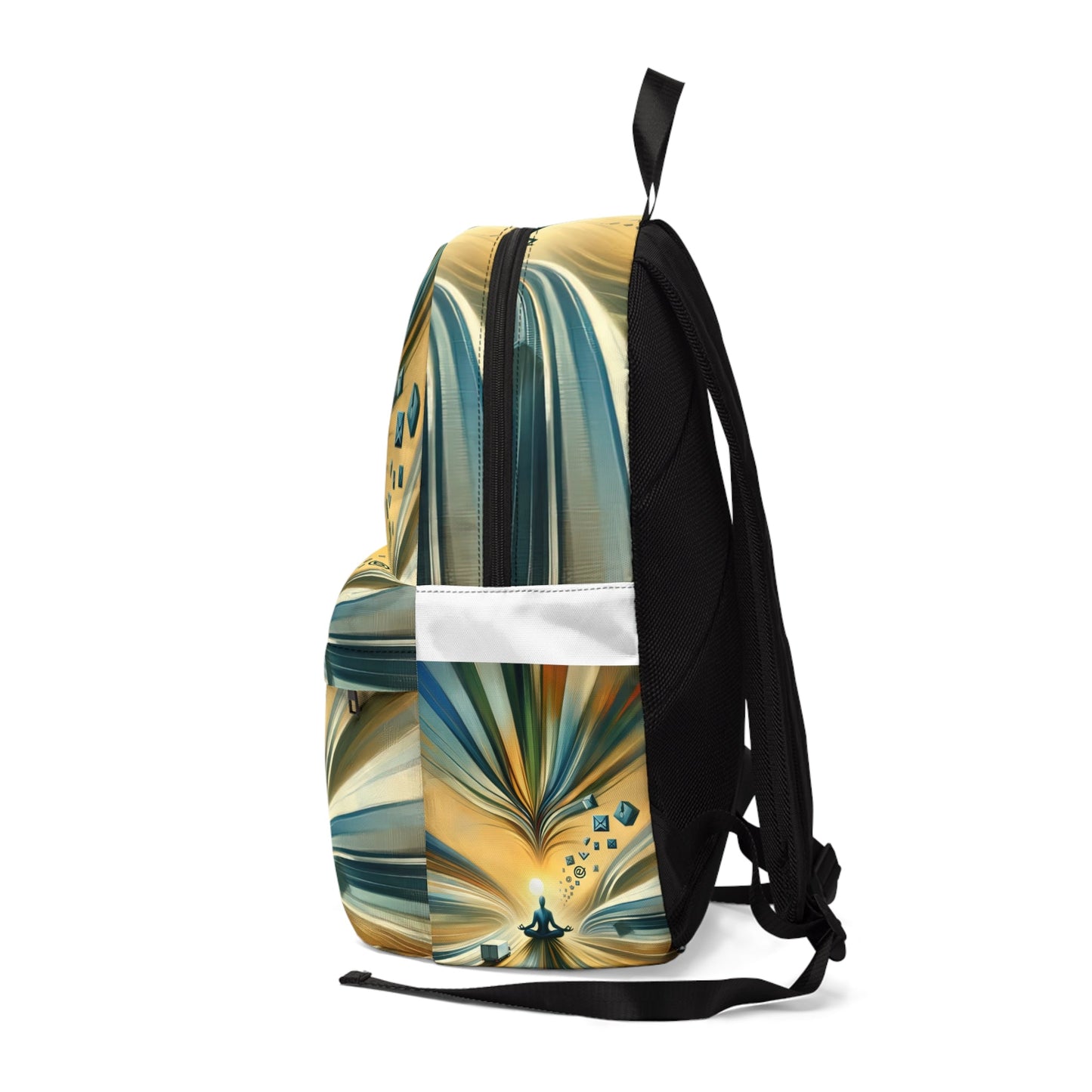 Meditative Commute Flow Unisex Classic Backpack - ATUH.ART