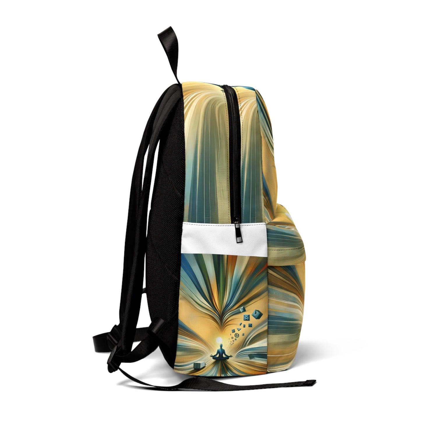 Meditative Commute Flow Unisex Classic Backpack - ATUH.ART