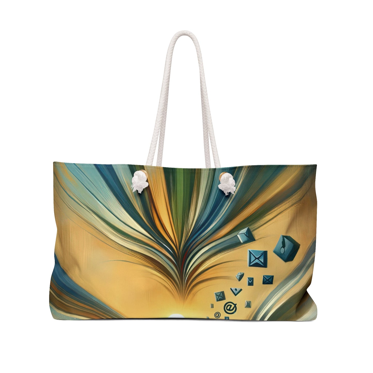Meditative Commute Flow Weekender Bag - ATUH.ART