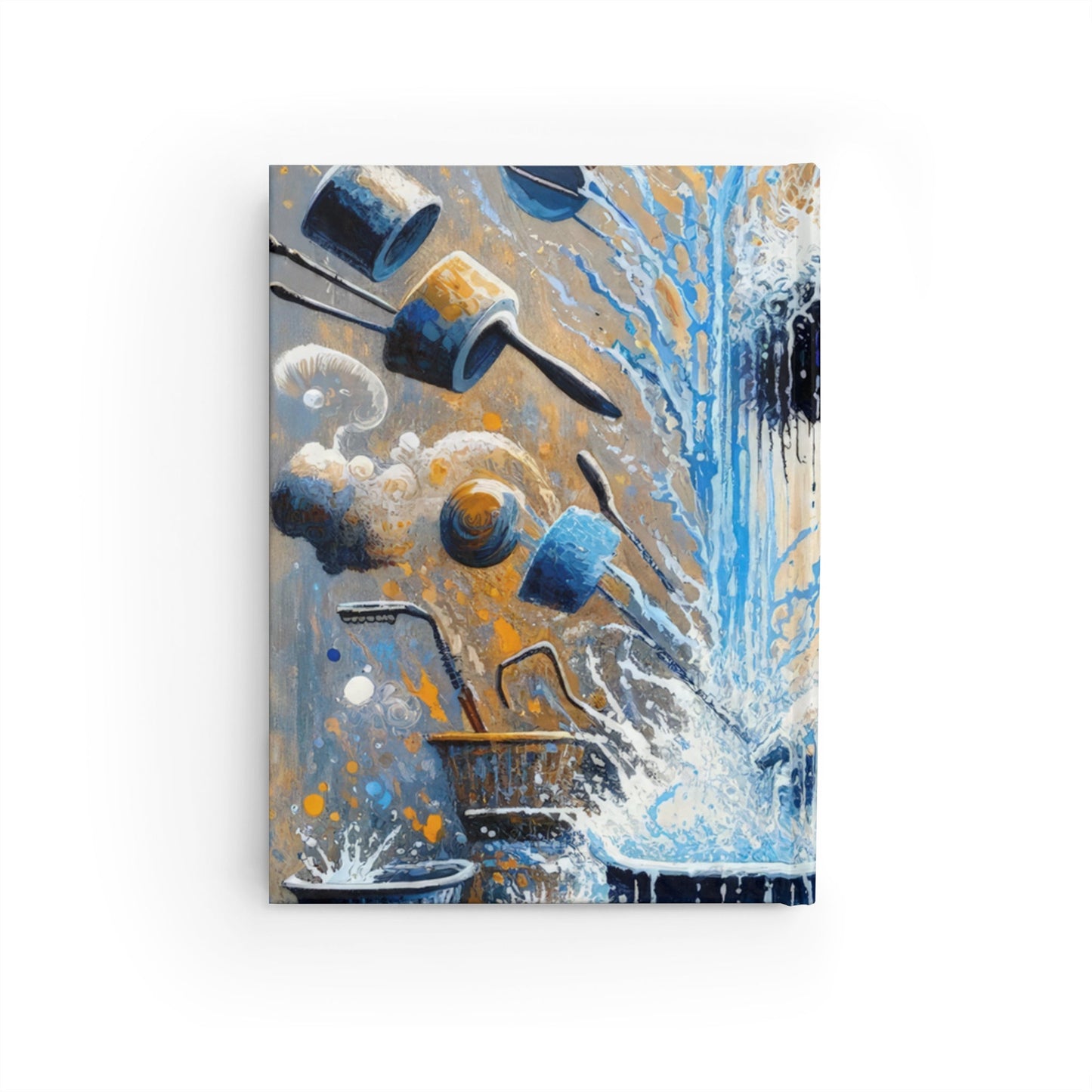 Meditative Kinetic Tachism Journal - Blank - ATUH.ART