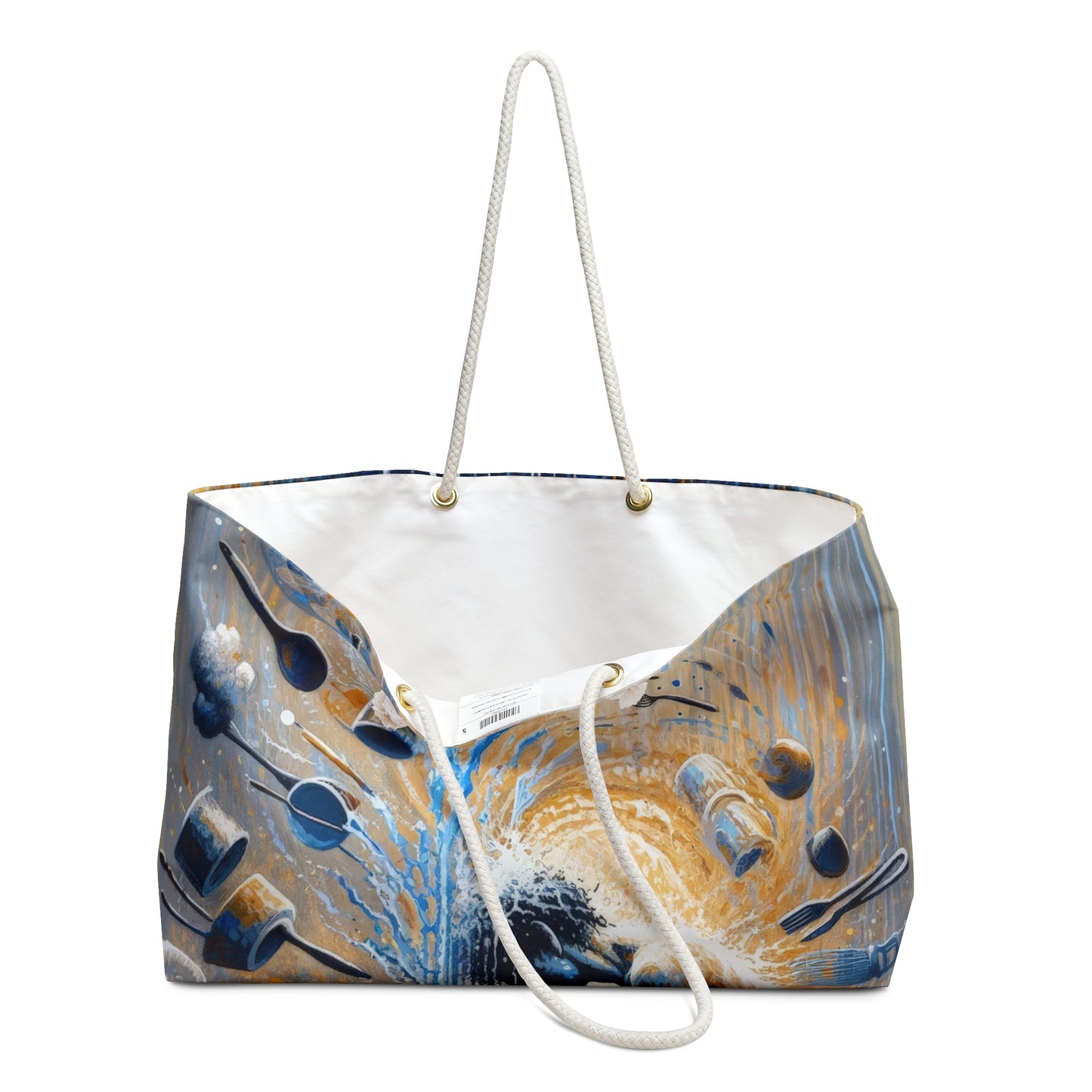 Meditative Kinetic Tachism Weekender Bag - ATUH.ART