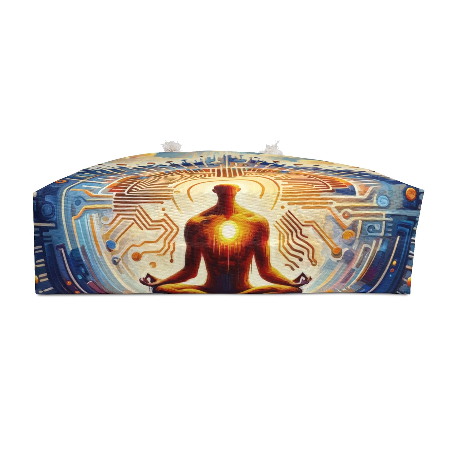 Meditative Technological Fusion Weekender Bag - ATUH.ART