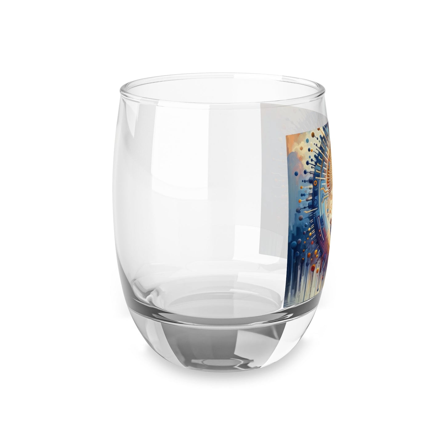Meditative Technological Fusion Whiskey Glass - ATUH.ART