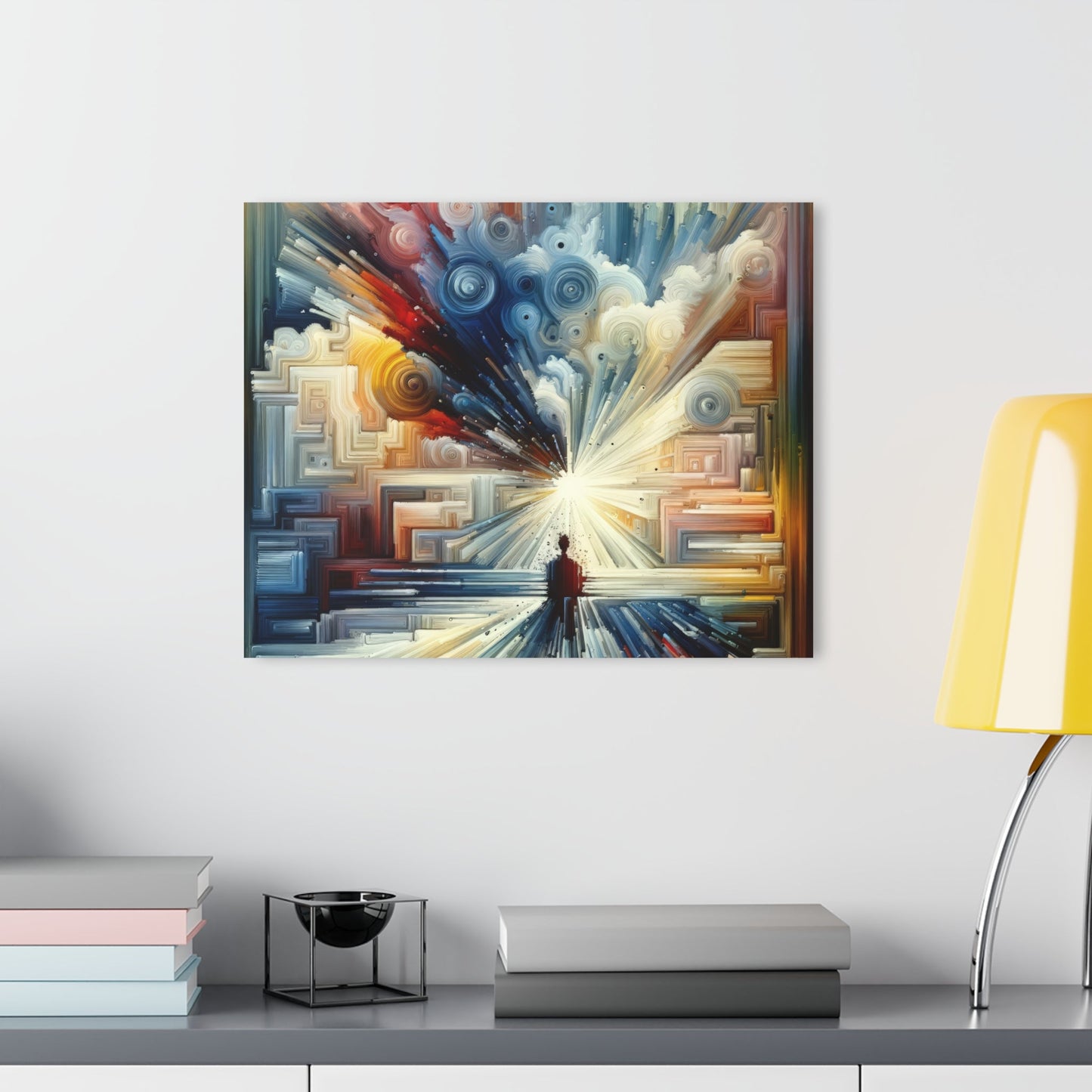 Memory Labyrinth Focus Acrylic Prints (French Cleat Hanging) - ATUH.ART