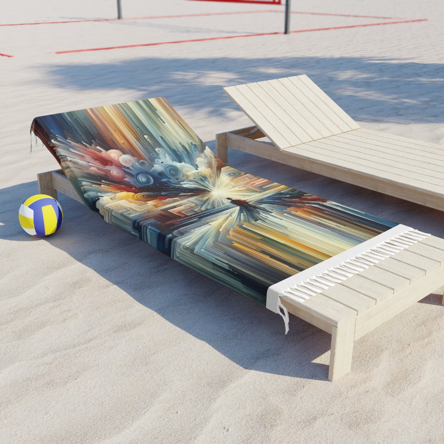 Memory Labyrinth Focus Boho Beach Cloth - ATUH.ART