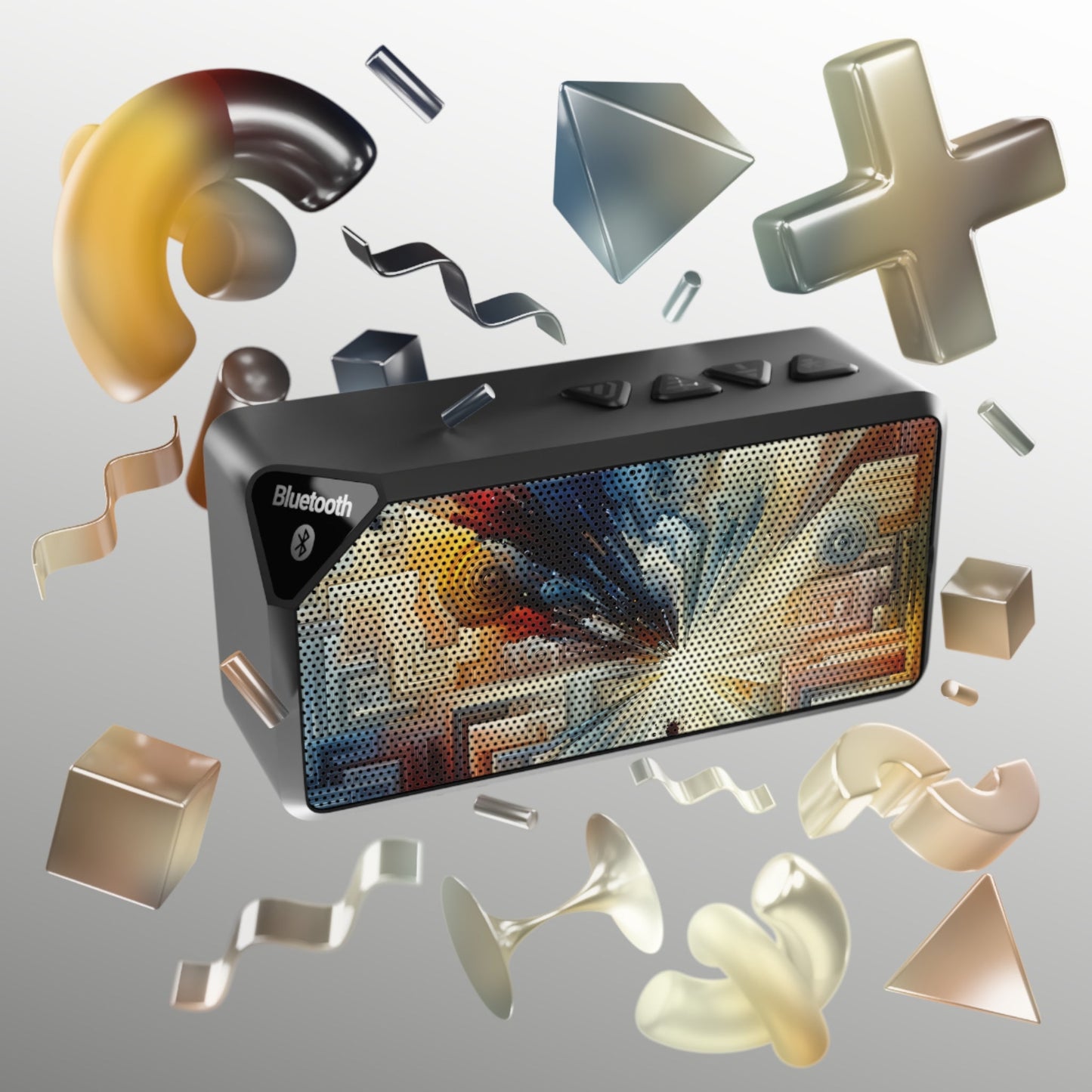 Memory Labyrinth Focus Jabba Bluetooth Speaker - ATUH.ART