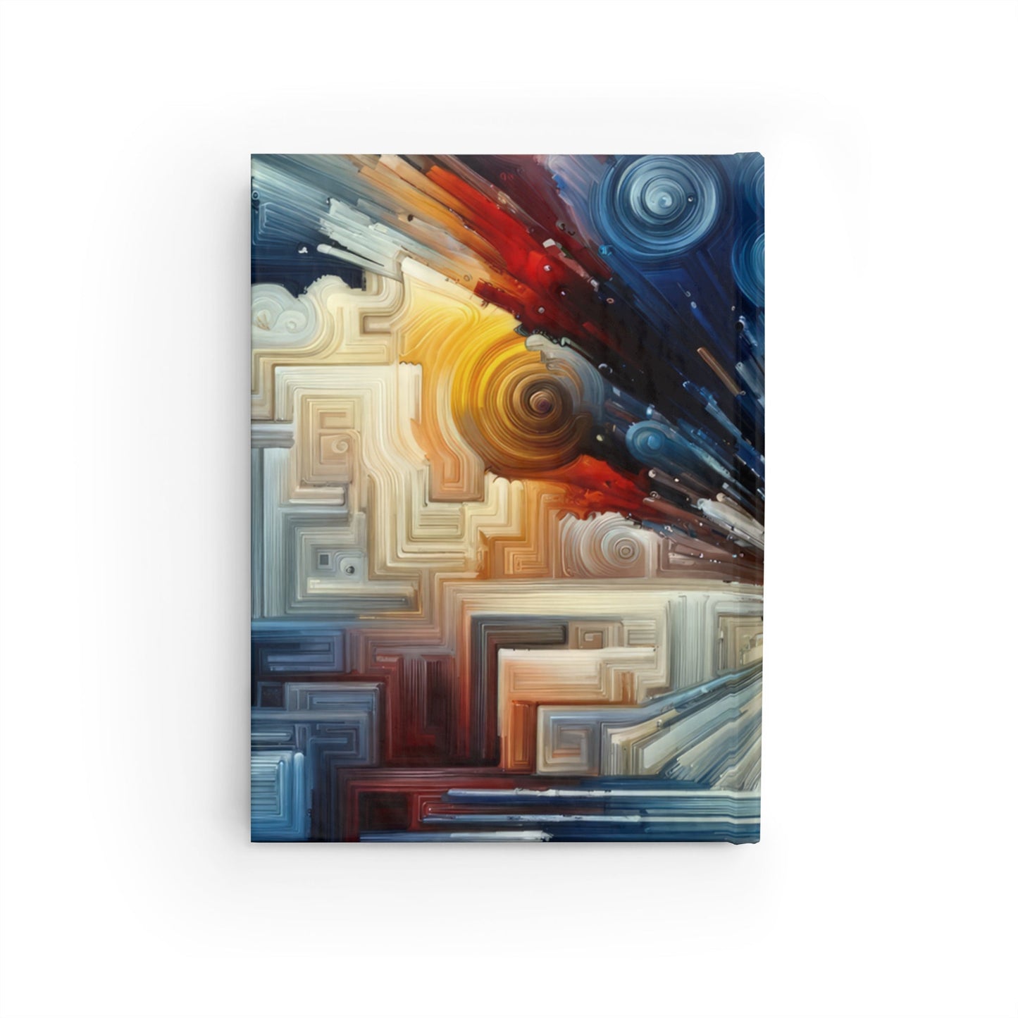 Memory Labyrinth Focus Journal - Blank - ATUH.ART