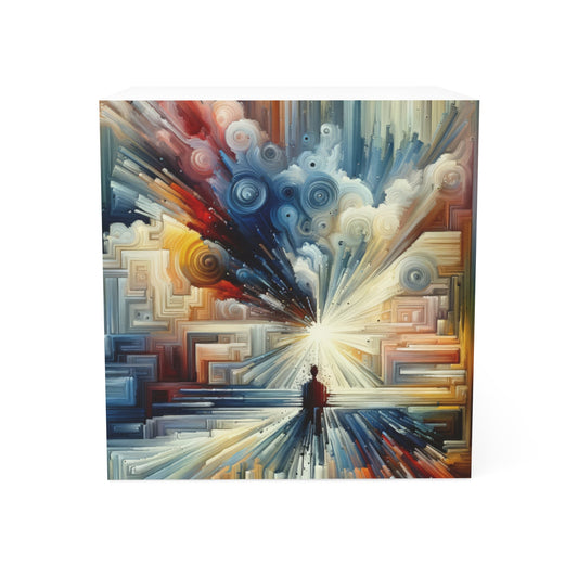 Memory Labyrinth Focus Note Cube - ATUH.ART
