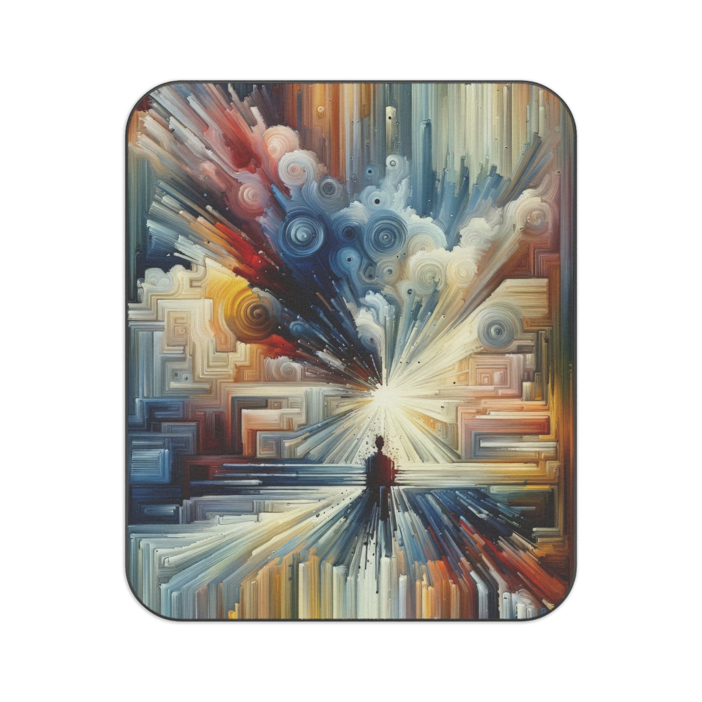 Memory Labyrinth Focus Picnic Blanket - ATUH.ART