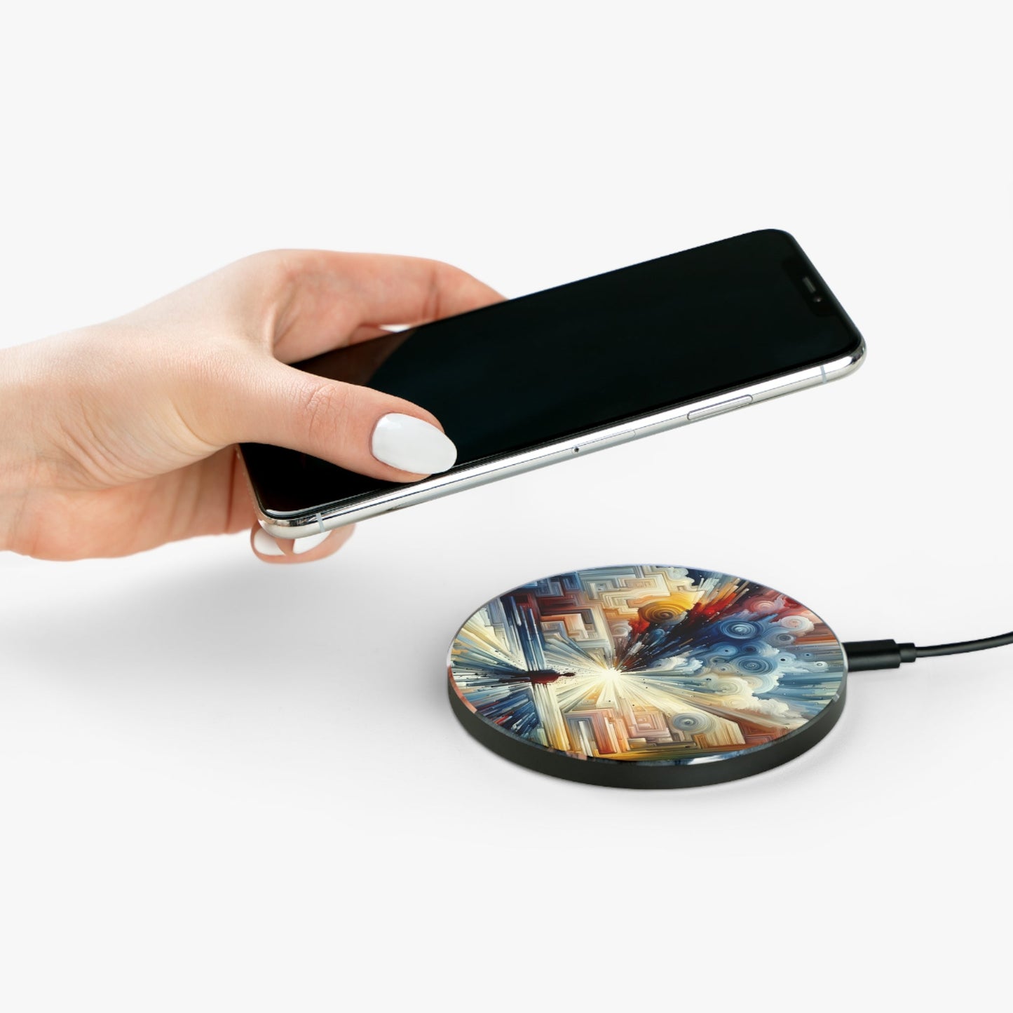 Memory Labyrinth Focus Wireless Charger - ATUH.ART