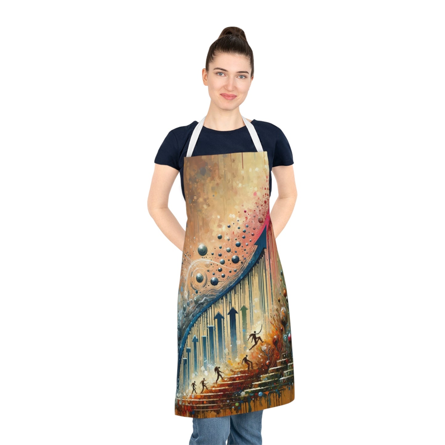 Micro Mastery Ascension Adult Apron (AOP) - ATUH.ART