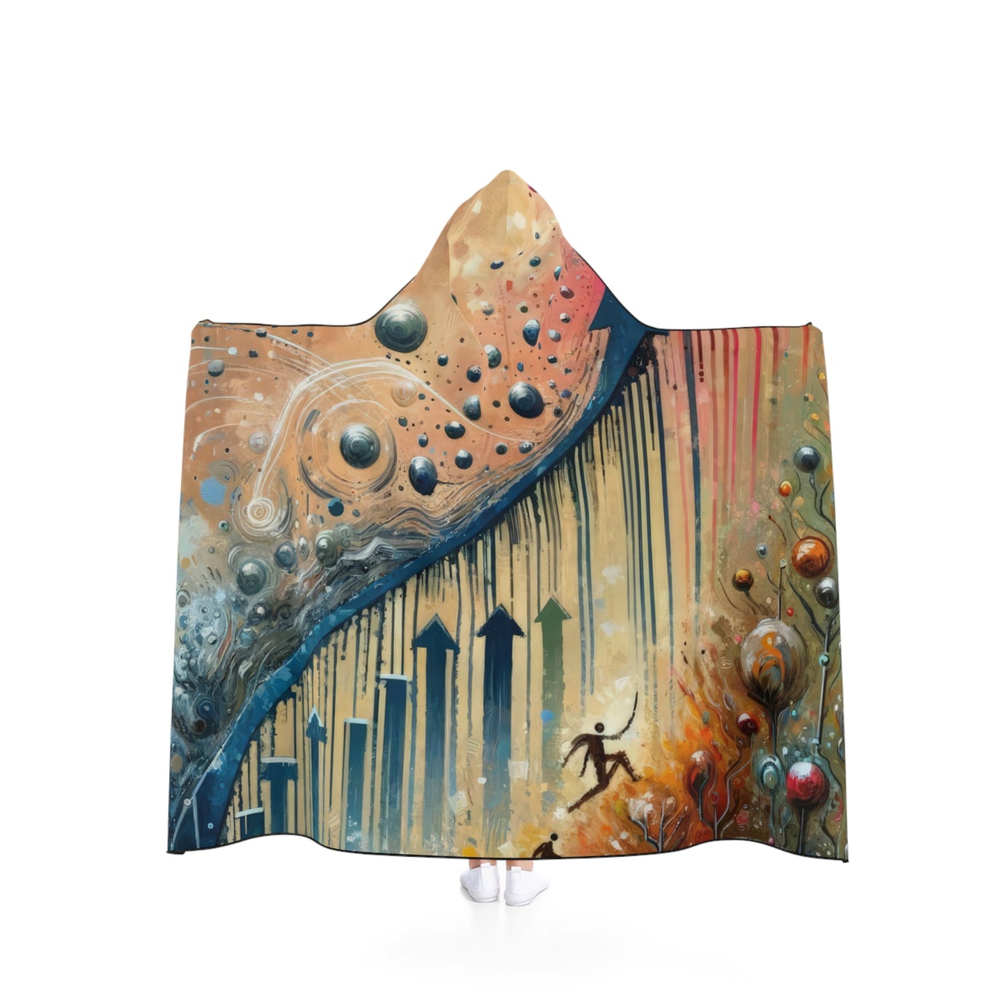 Micro Mastery Ascension Hooded Blanket - ATUH.ART