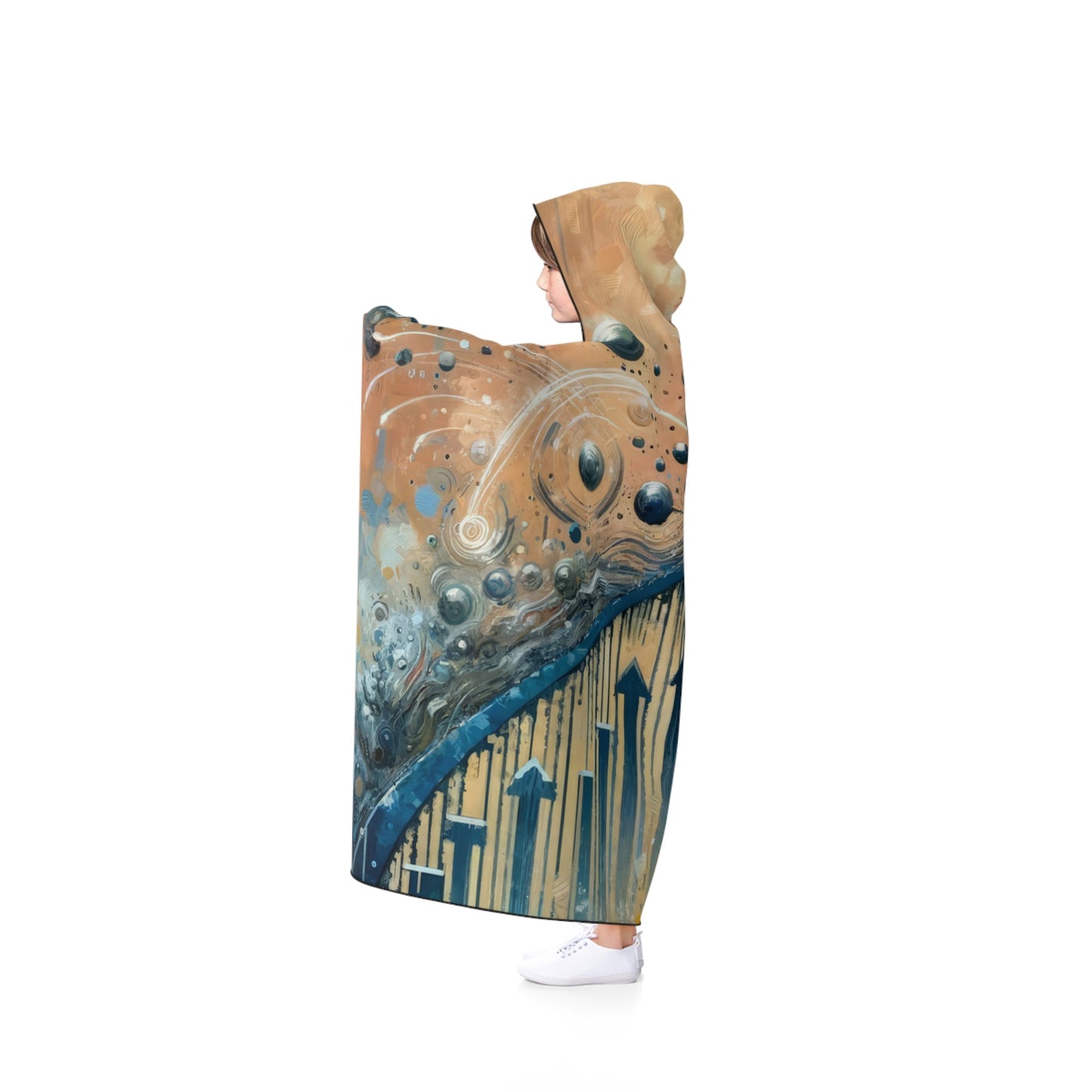 Micro Mastery Ascension Hooded Blanket - ATUH.ART