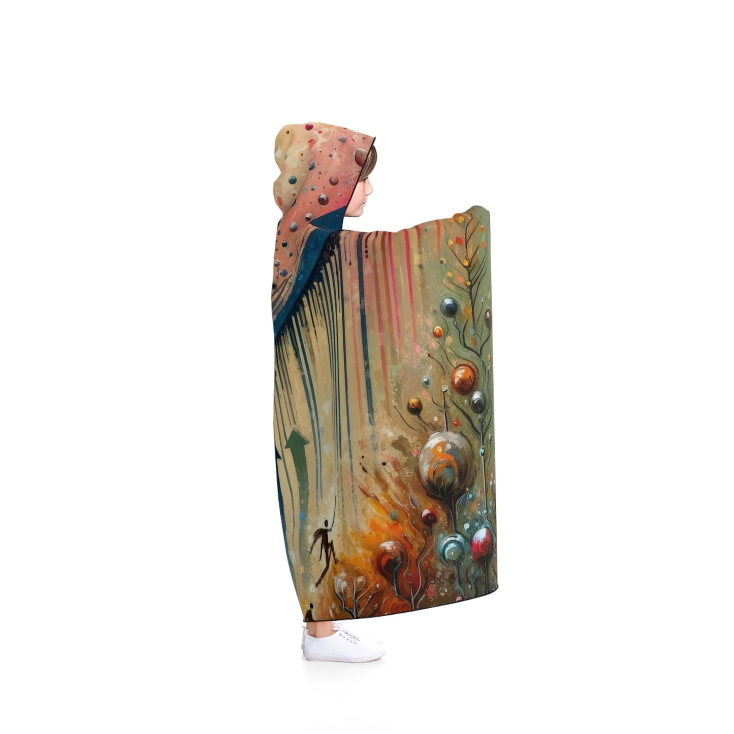 Micro Mastery Ascension Hooded Blanket - ATUH.ART