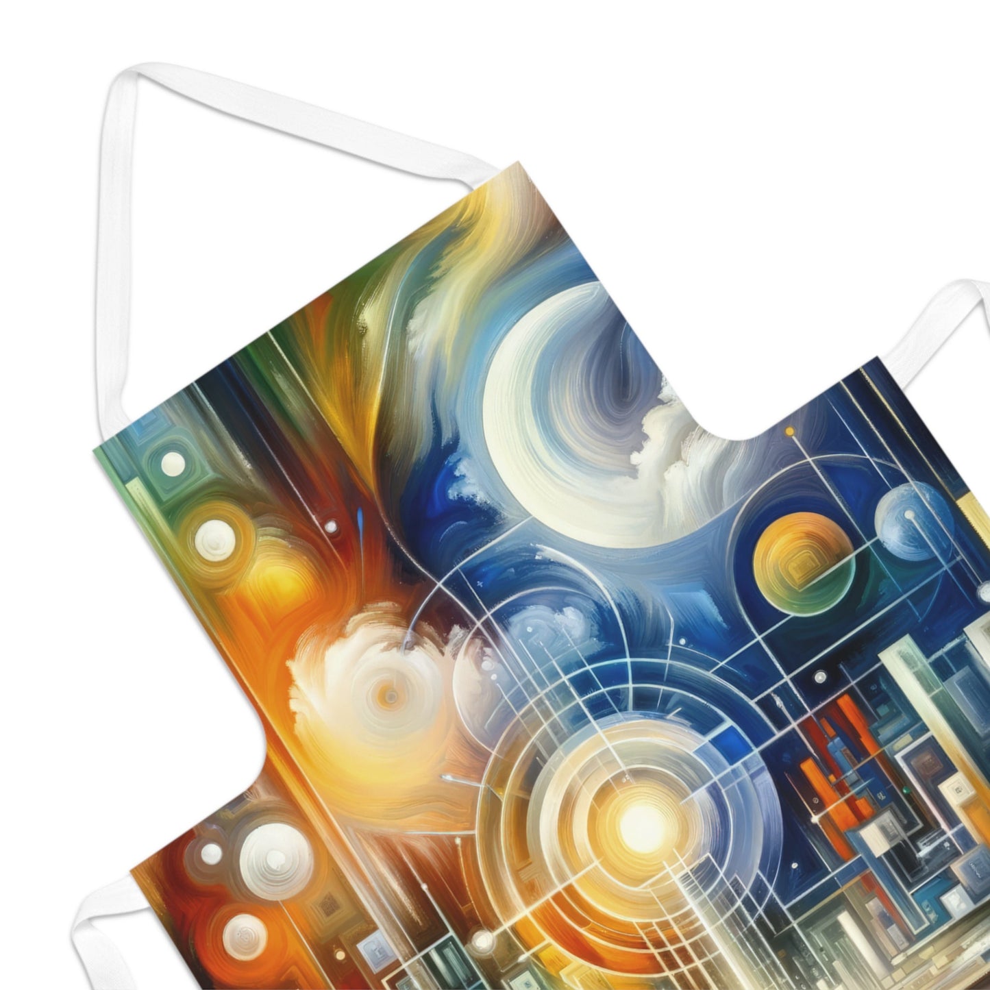 Mindful Megabyte Convergence Adult Apron (AOP) - ATUH.ART