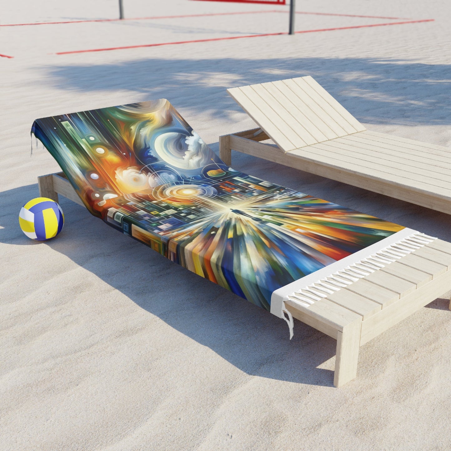 Mindful Megabyte Convergence Boho Beach Cloth - ATUH.ART