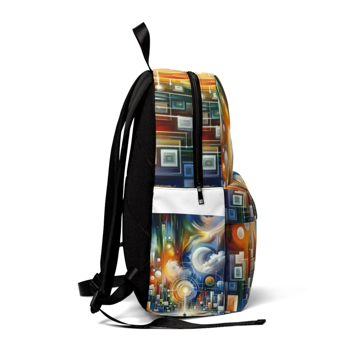 Mindful Megabyte Convergence Unisex Classic Backpack - ATUH.ART