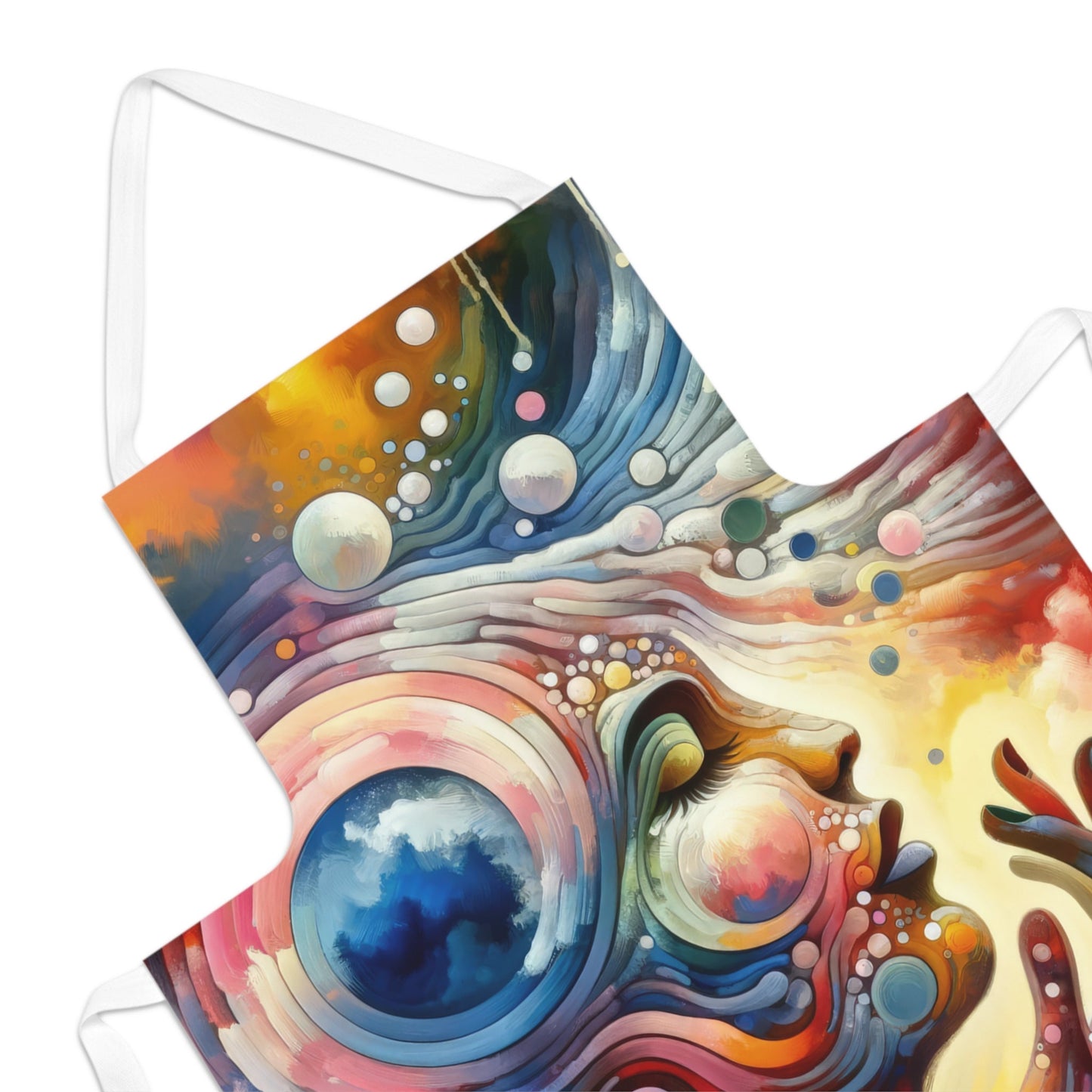Mindful Melody Harmony Adult Apron (AOP) - ATUH.ART