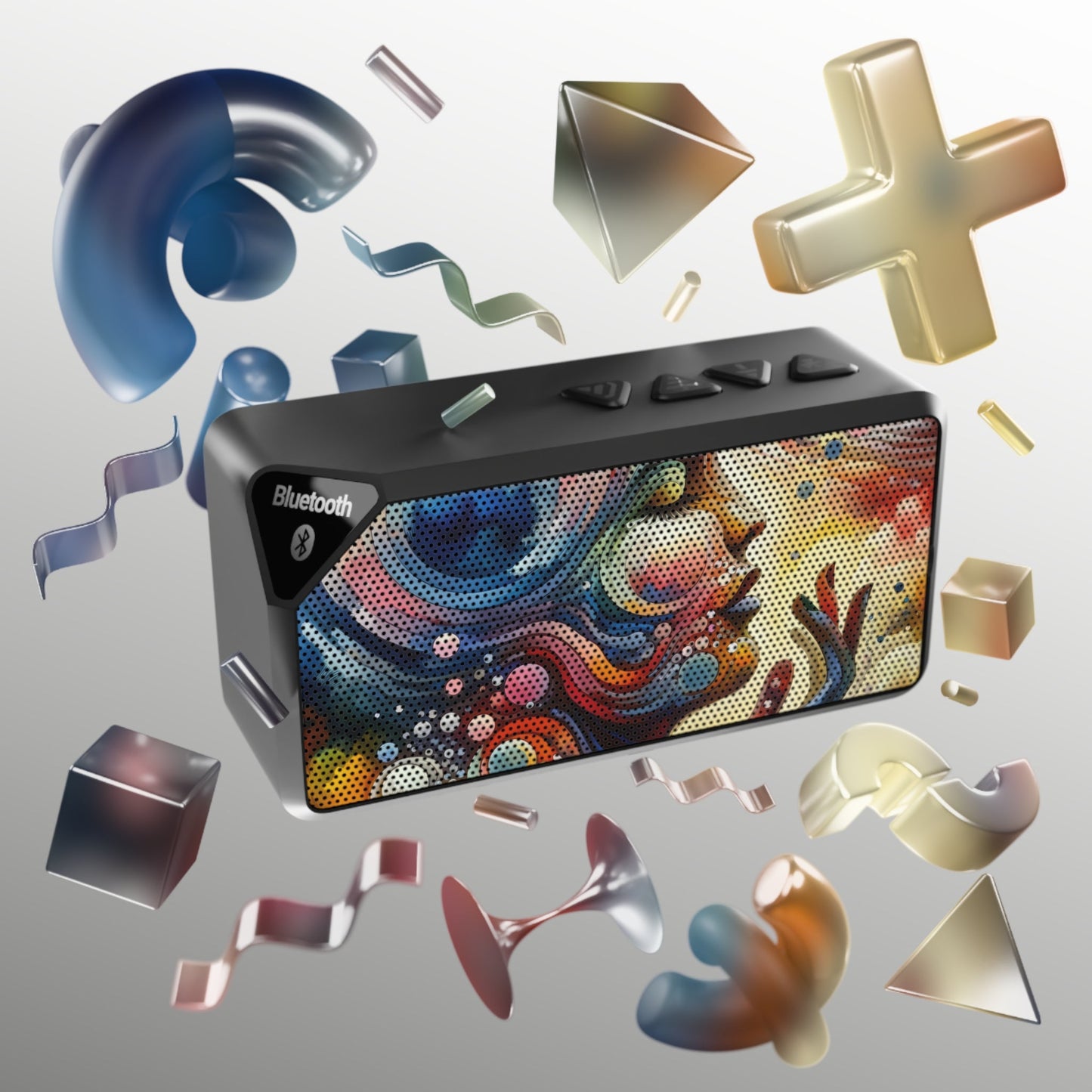 Mindful Melody Harmony Jabba Bluetooth Speaker - ATUH.ART