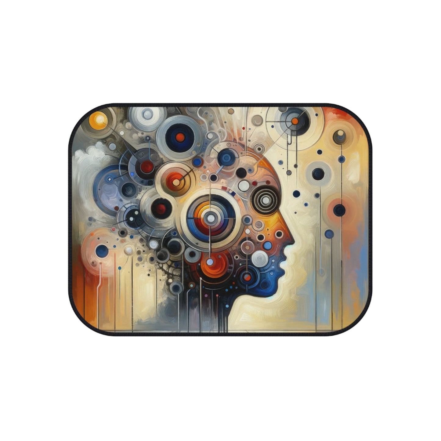 Mindful Tachism Engagement Car Mats (Set of 4) - ATUH.ART