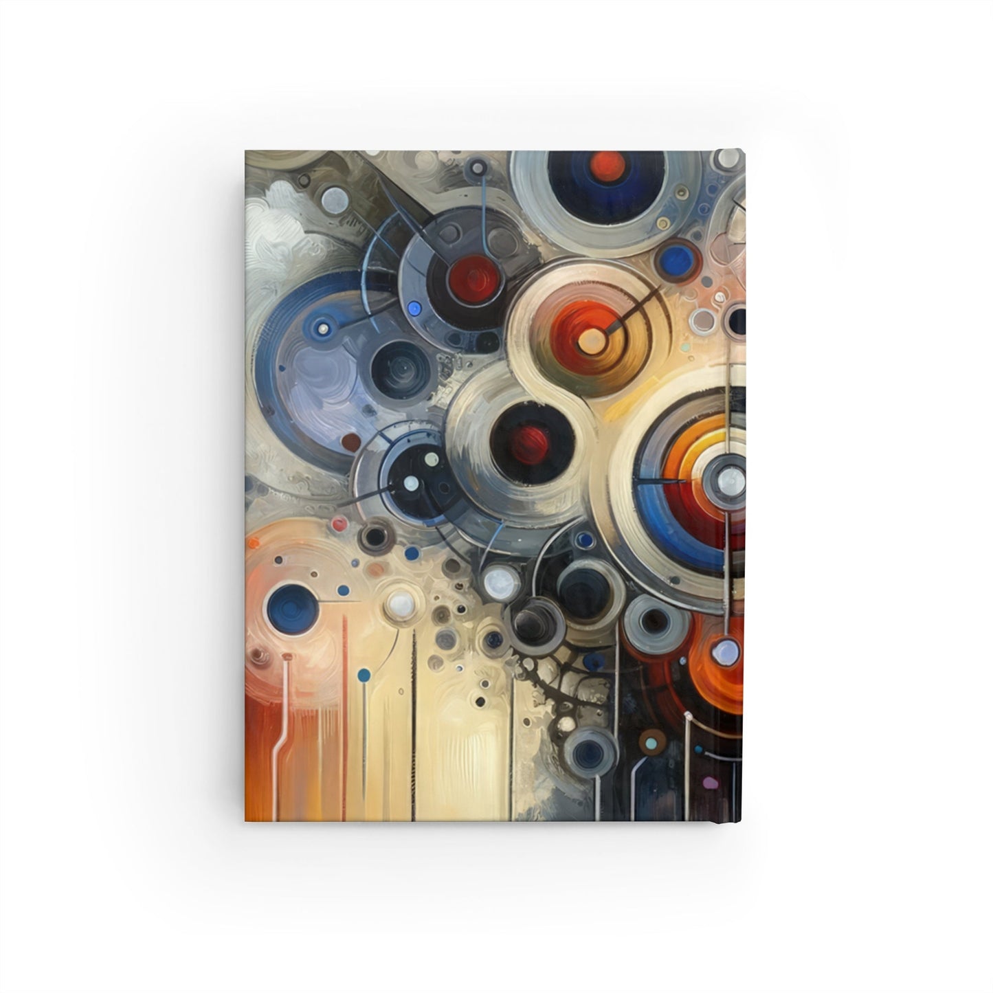 Mindful Tachism Engagement Journal - Blank - ATUH.ART