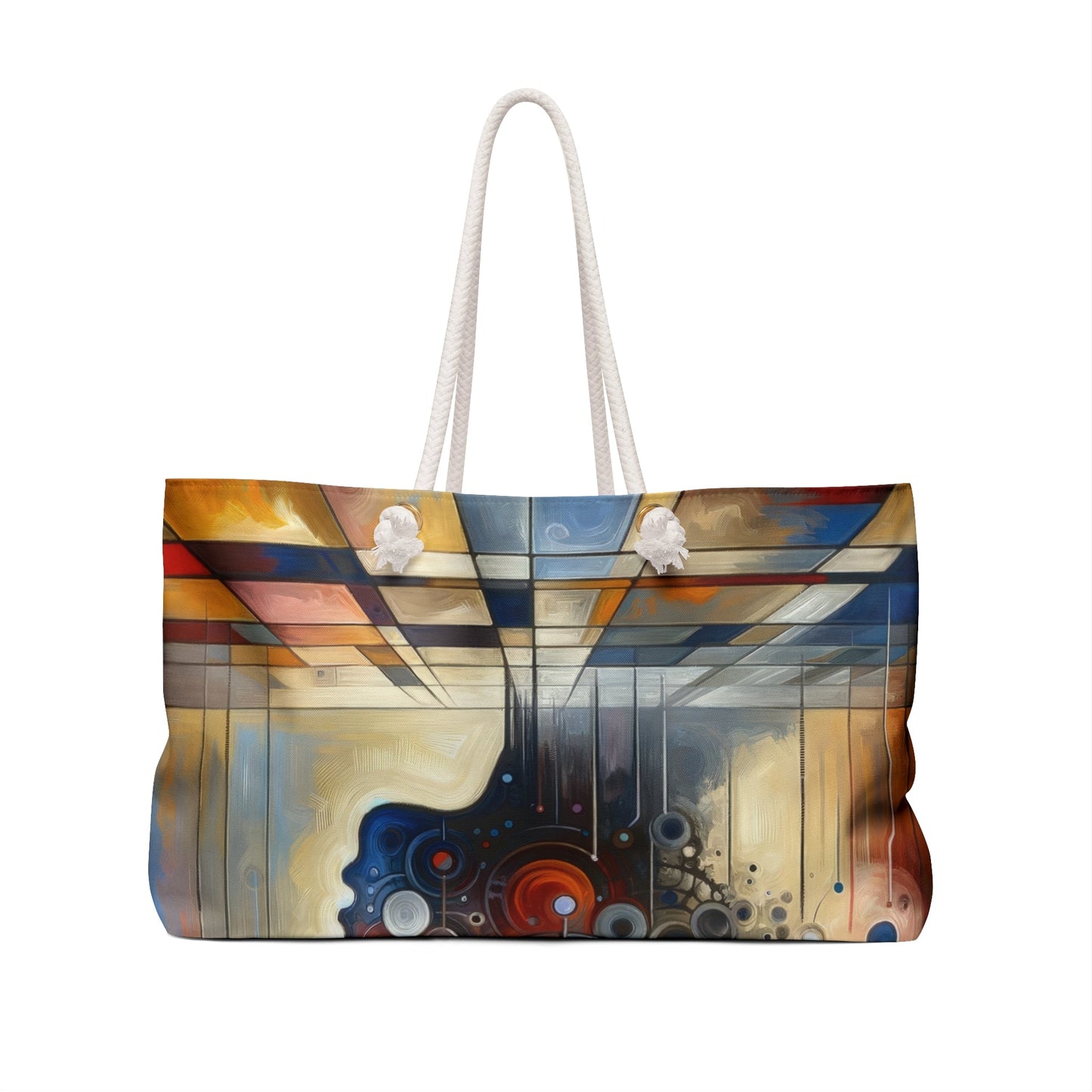 Mindful Tachism Engagement Weekender Bag - ATUH.ART
