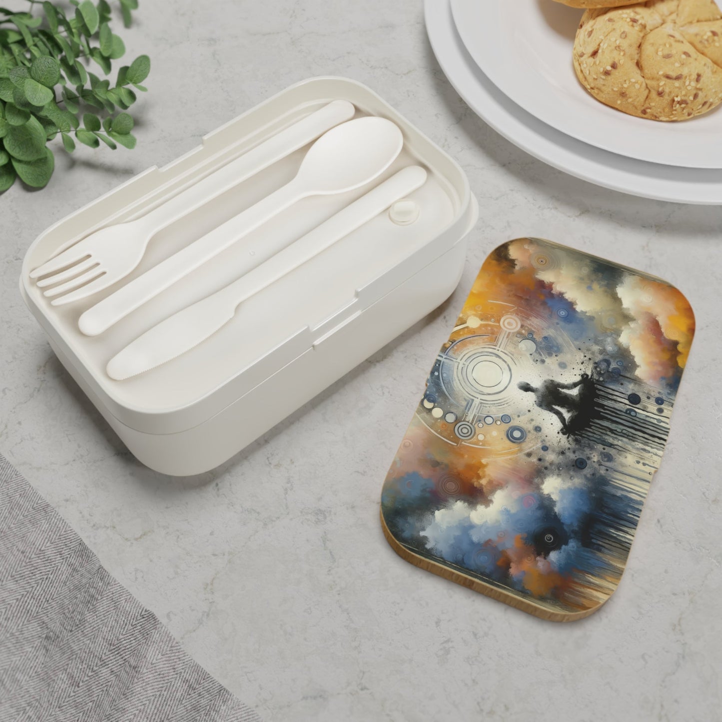 Mindful Transformation Profundity Bento Lunch Box - ATUH.ART