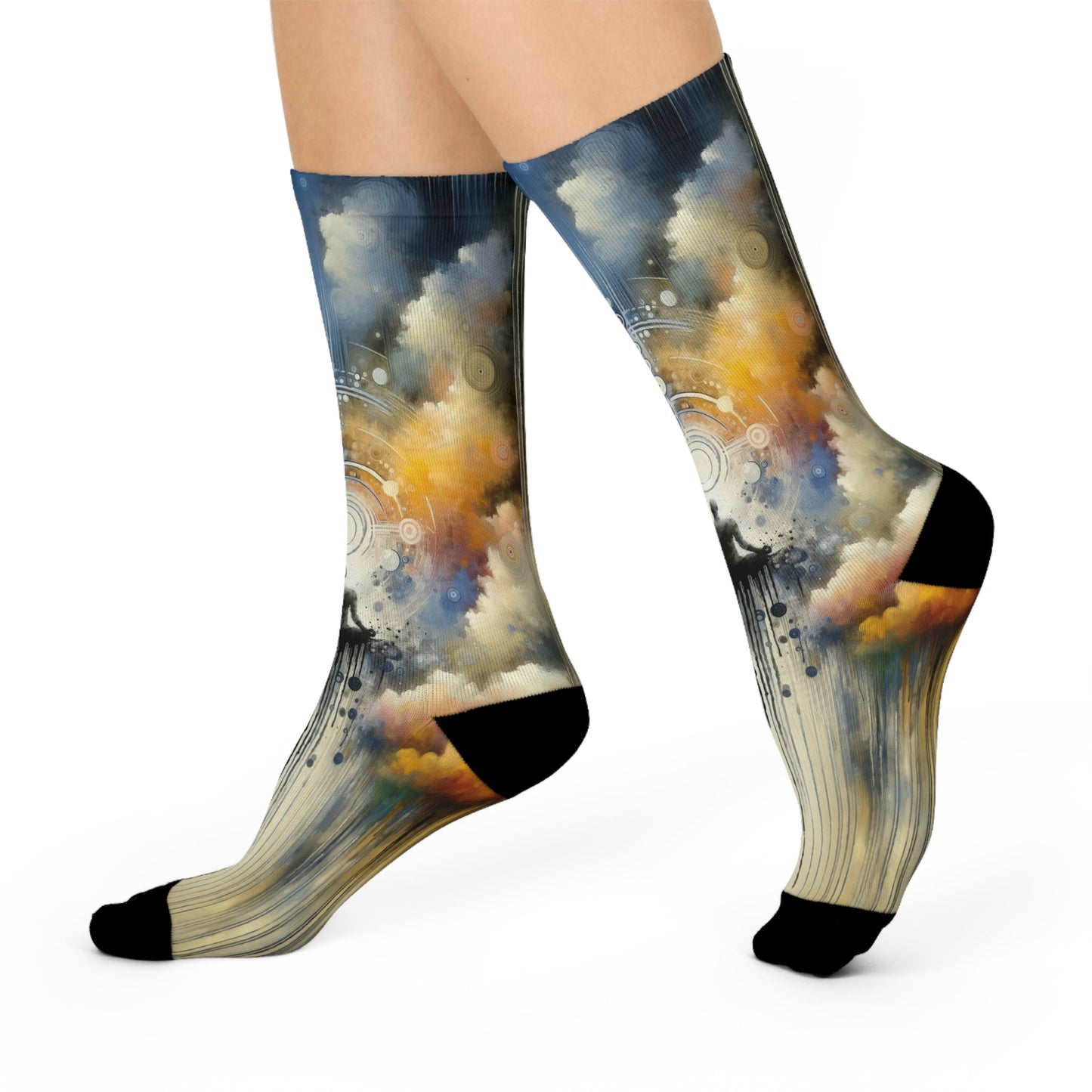 Mindful Transformation Profundity Cushioned Crew Socks - ATUH.ART