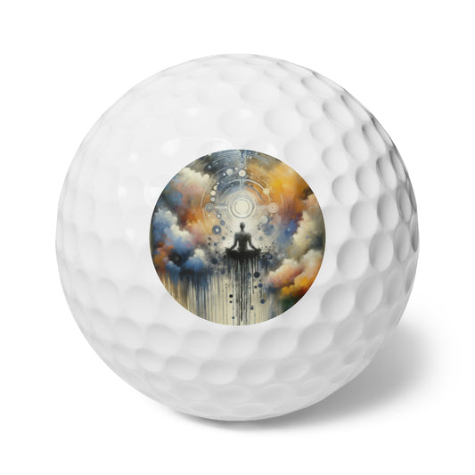 Mindful Transformation Profundity Golf Balls, 6pcs - ATUH.ART