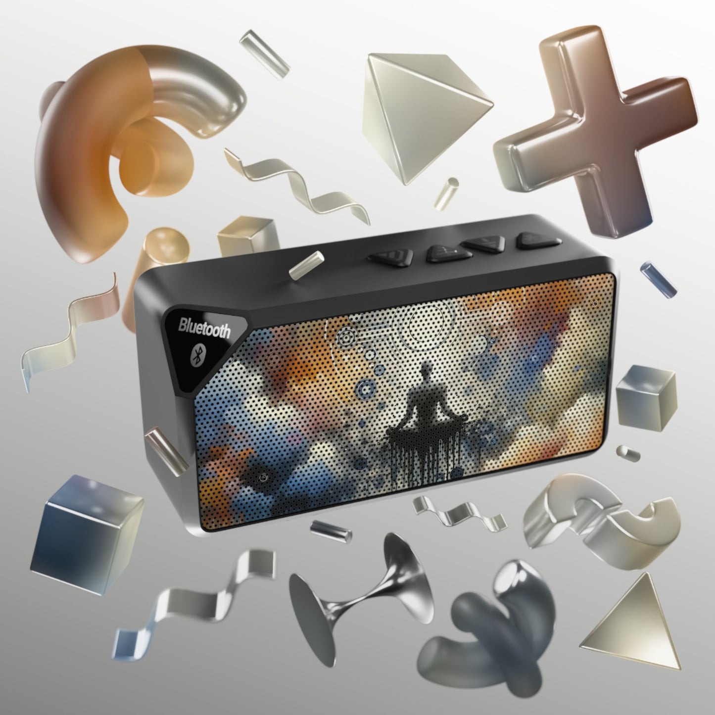 Mindful Transformation Profundity Jabba Bluetooth Speaker - ATUH.ART